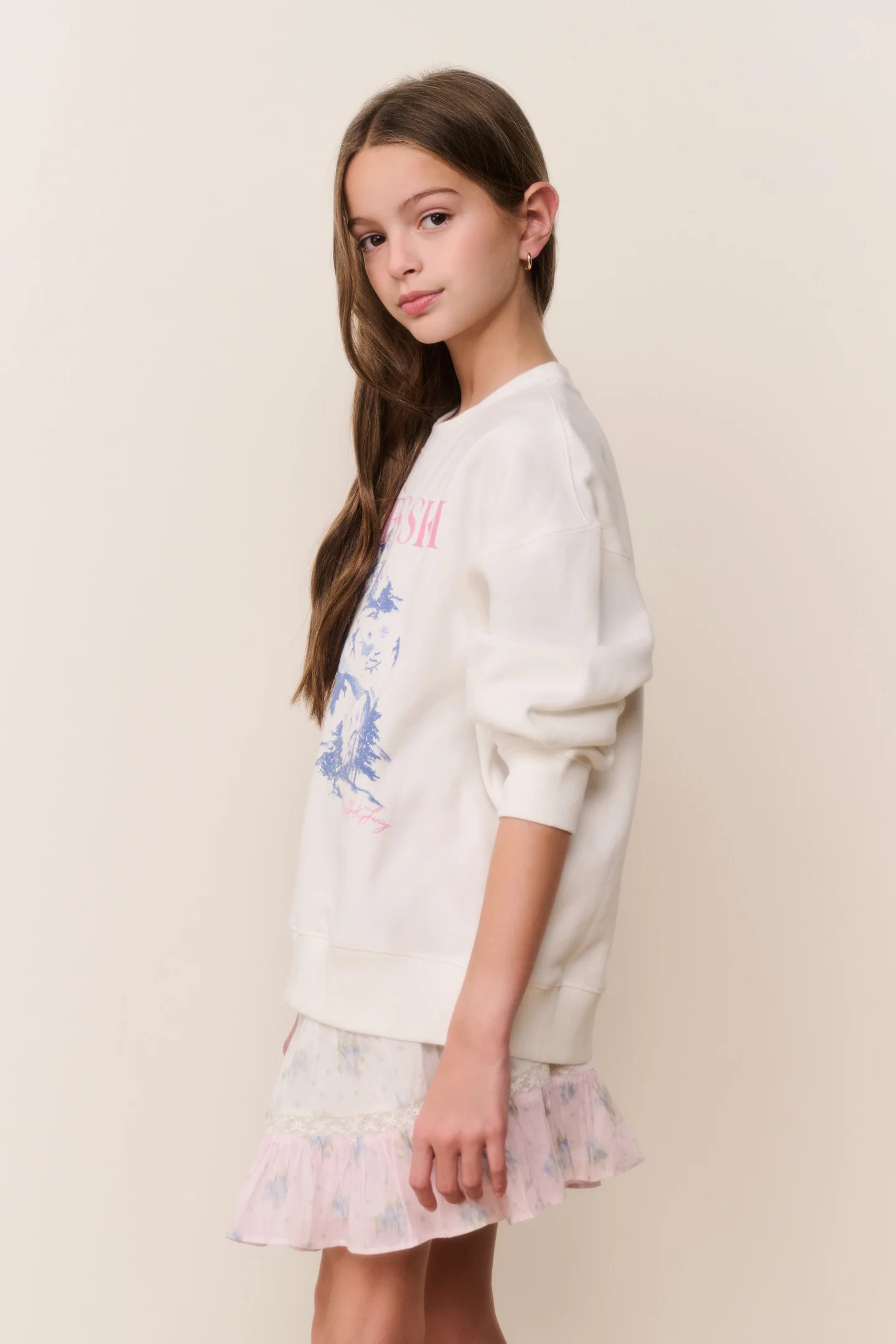 Tween Amethyst Ski Pullover - Image 3