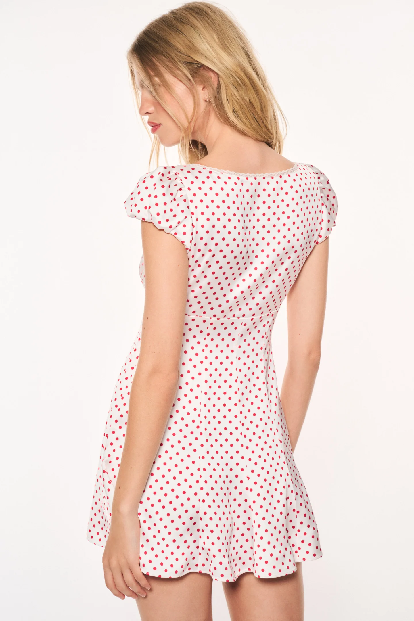 Avine Polkadot Mini Dress - Image 5