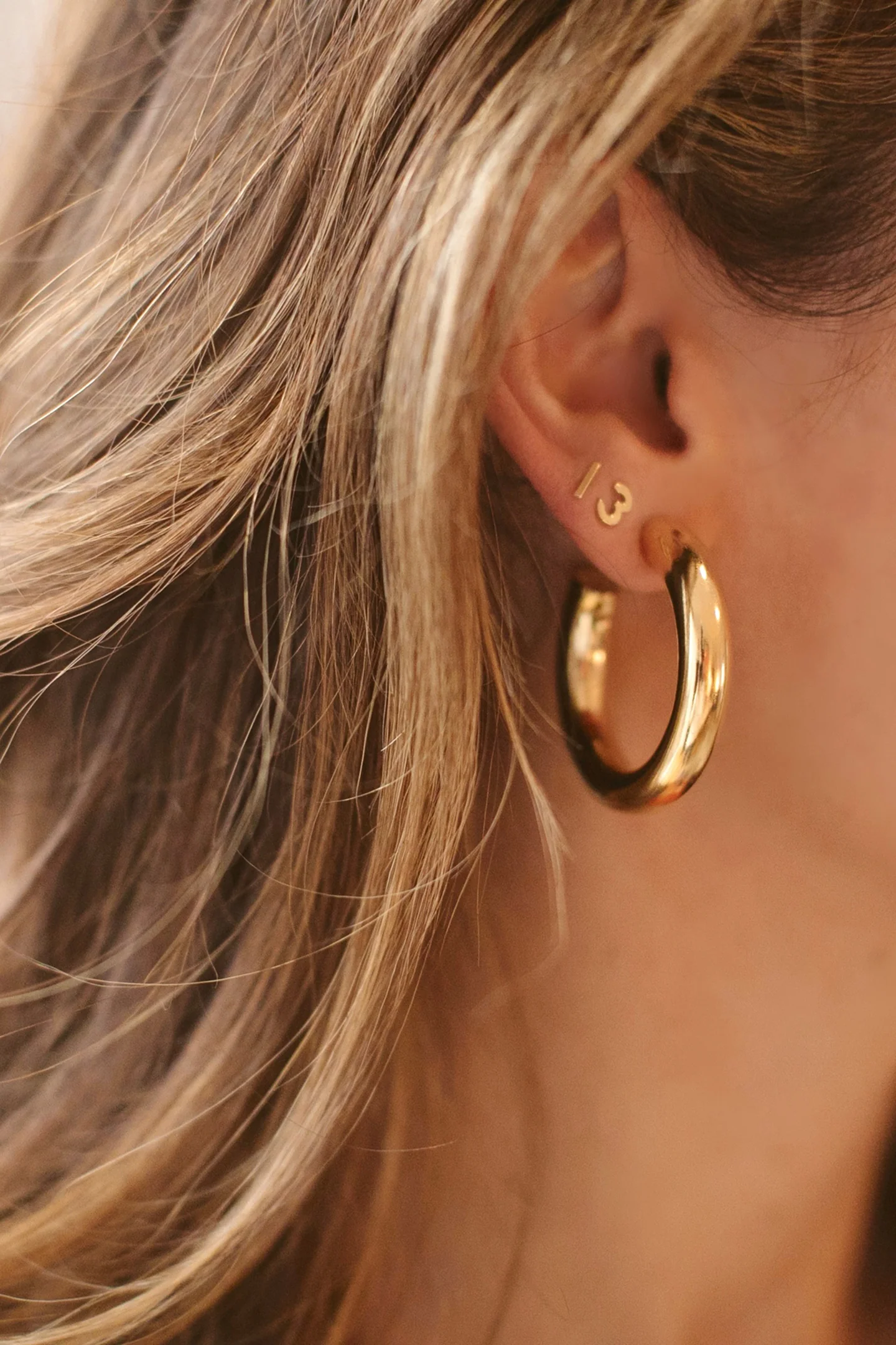Brinker+Eliza Jumbo Hoops - Image 2
