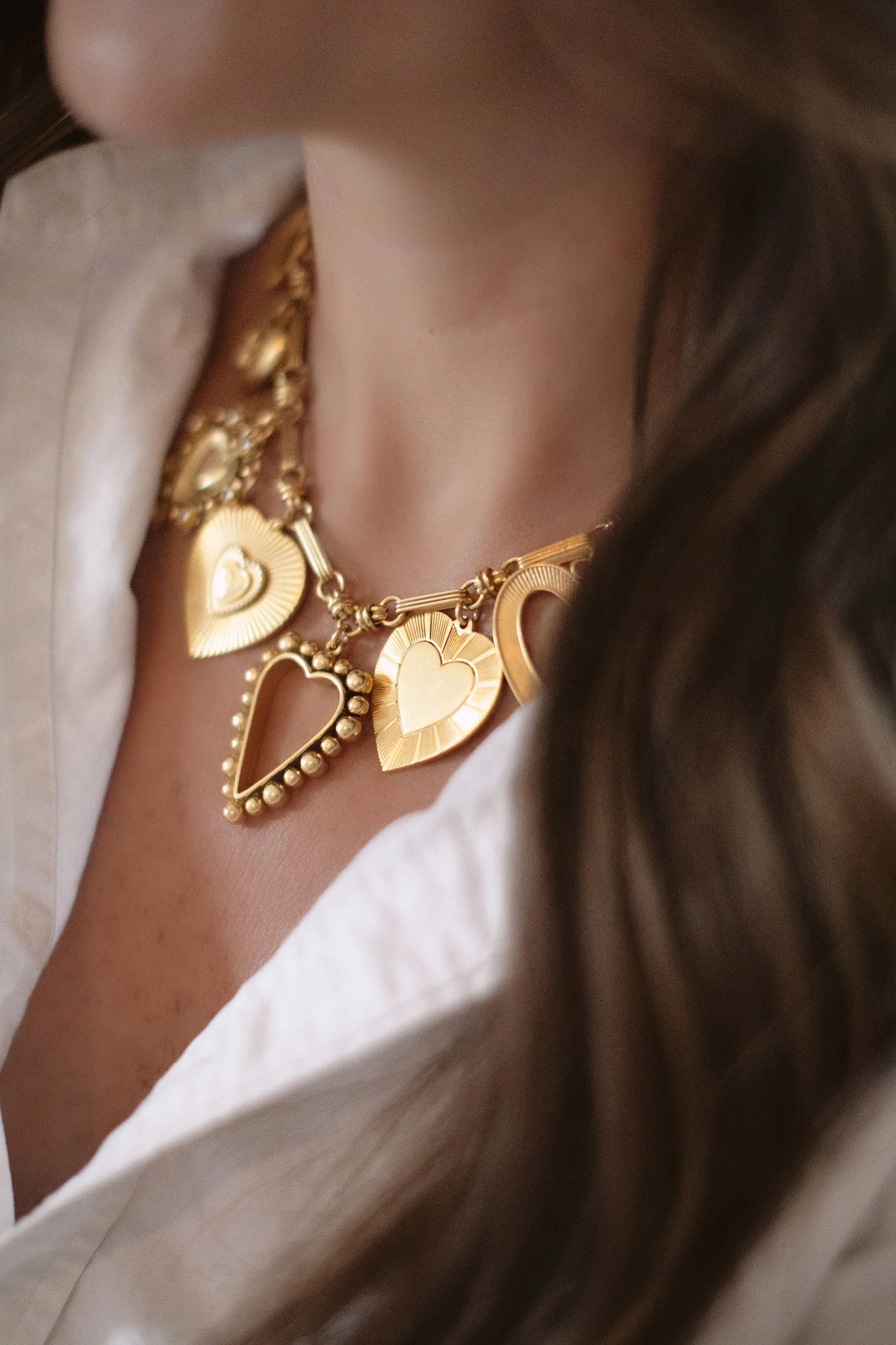 Brinker+Eliza Queen Of Hearts Necklace - Image 4