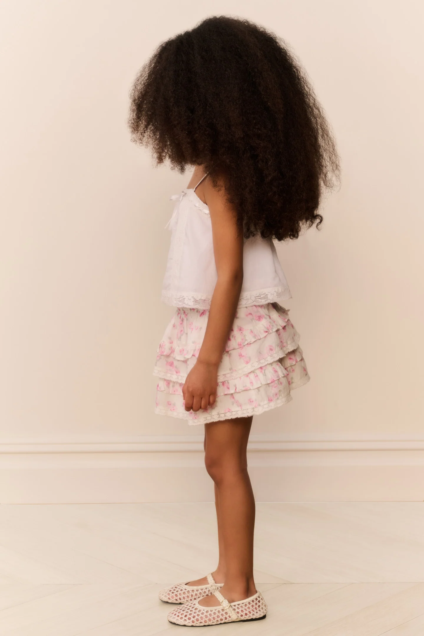 Little Girls Blooming Floral Billie Skirt - Image 7