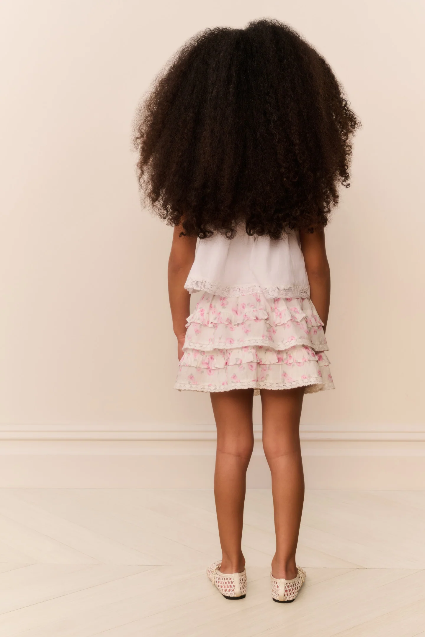 Little Girls Blooming Floral Billie Skirt - Image 8