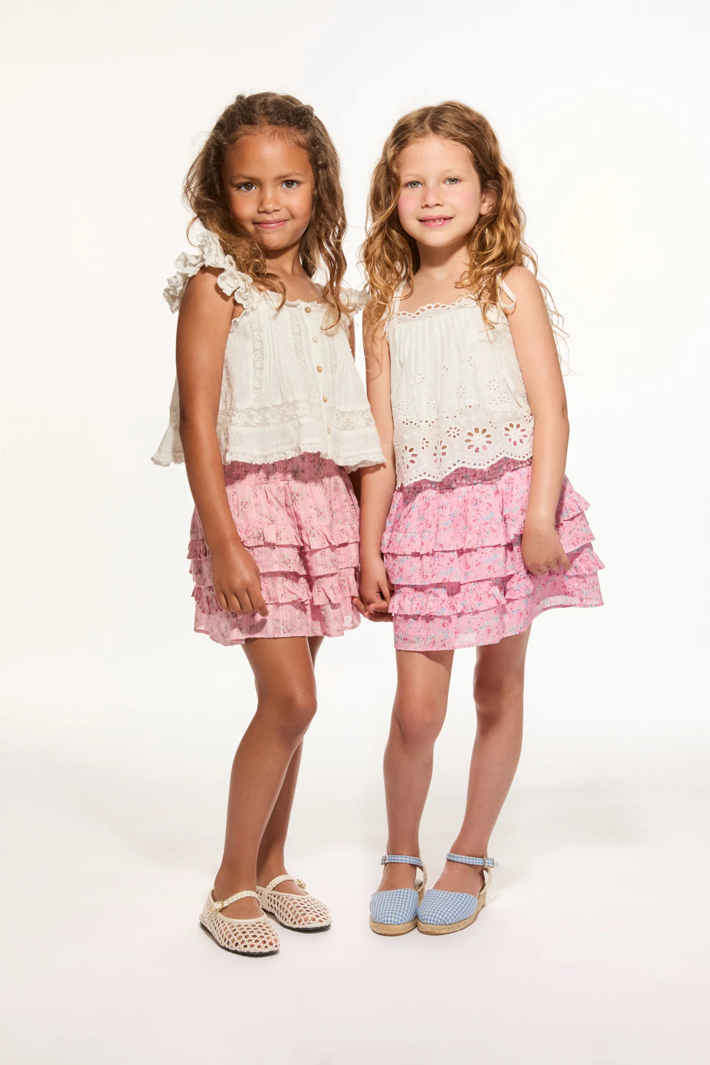 Girls Billie Upcycled Cotton Skirt - Image 6