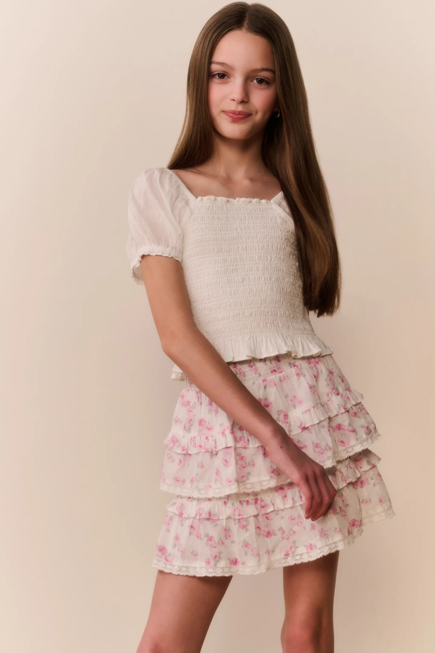 Tween Floral Blooms Billie Skirt - Image 6