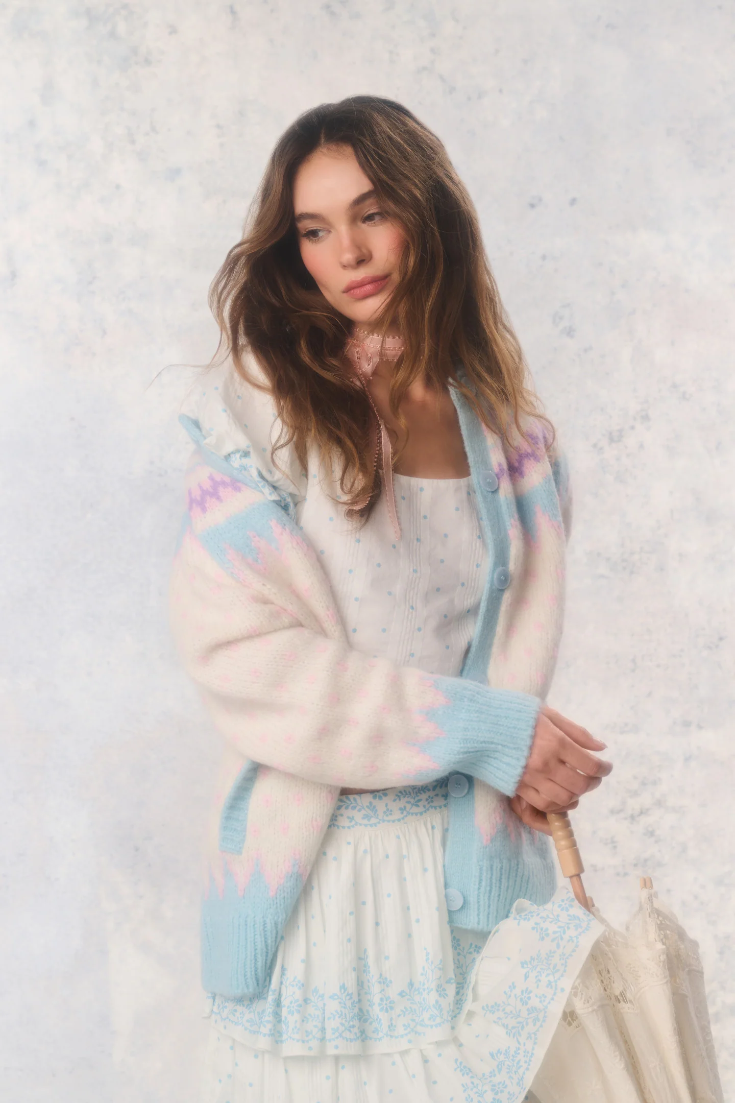 Re-Edition Alpaca-Blend Boyfriend Cardigan - Image 4
