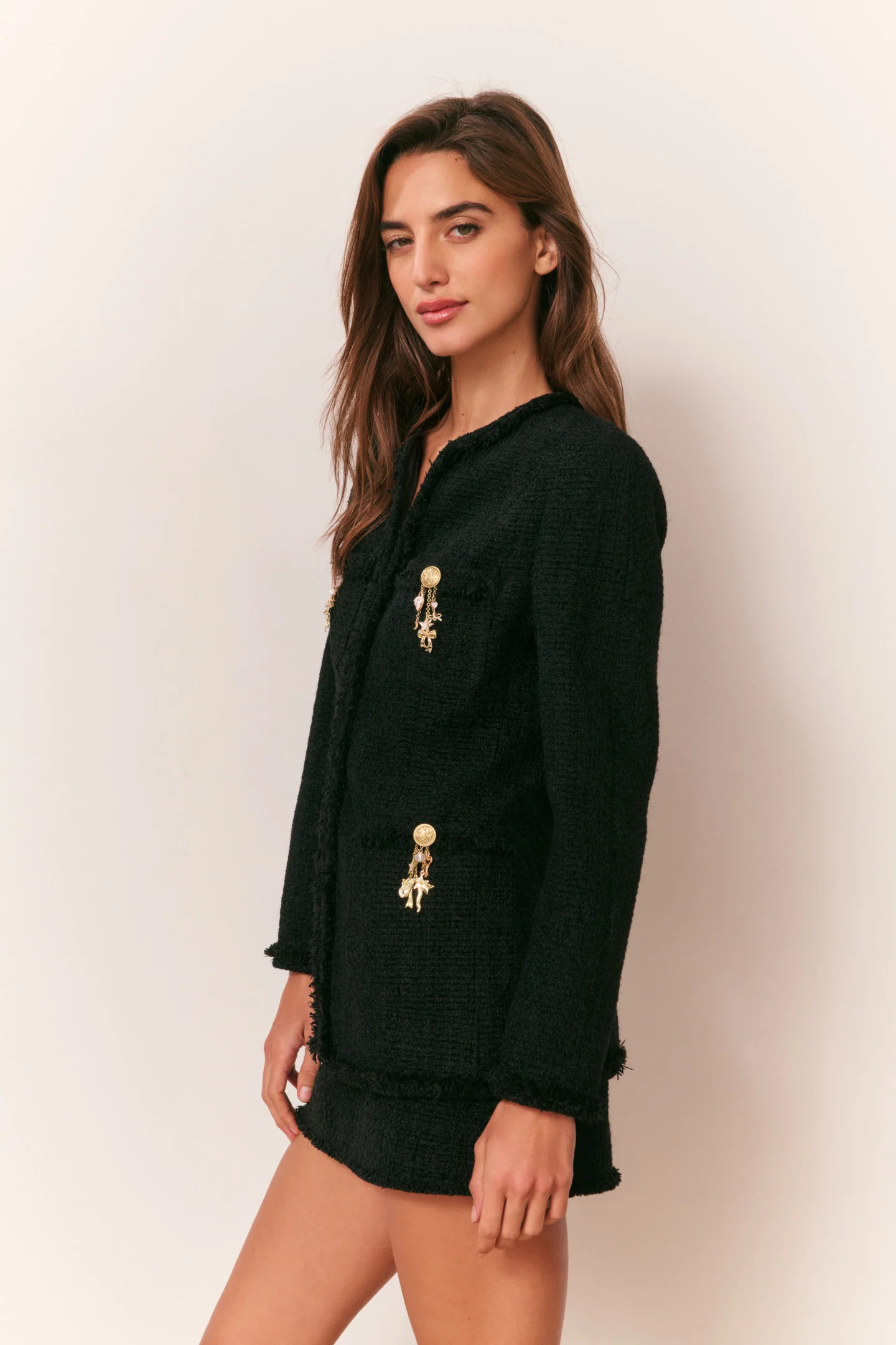 Breya Tweed Mini Skirt - Image 5