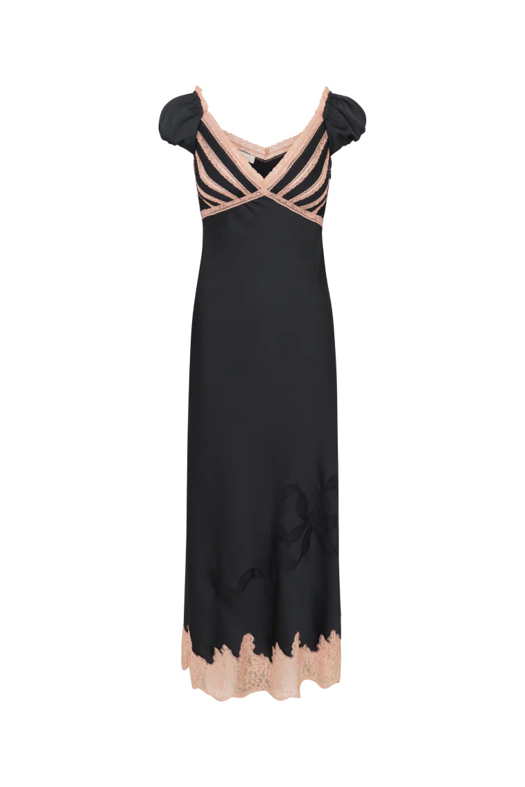 Brinkley Satin Midi Dress - Image 12