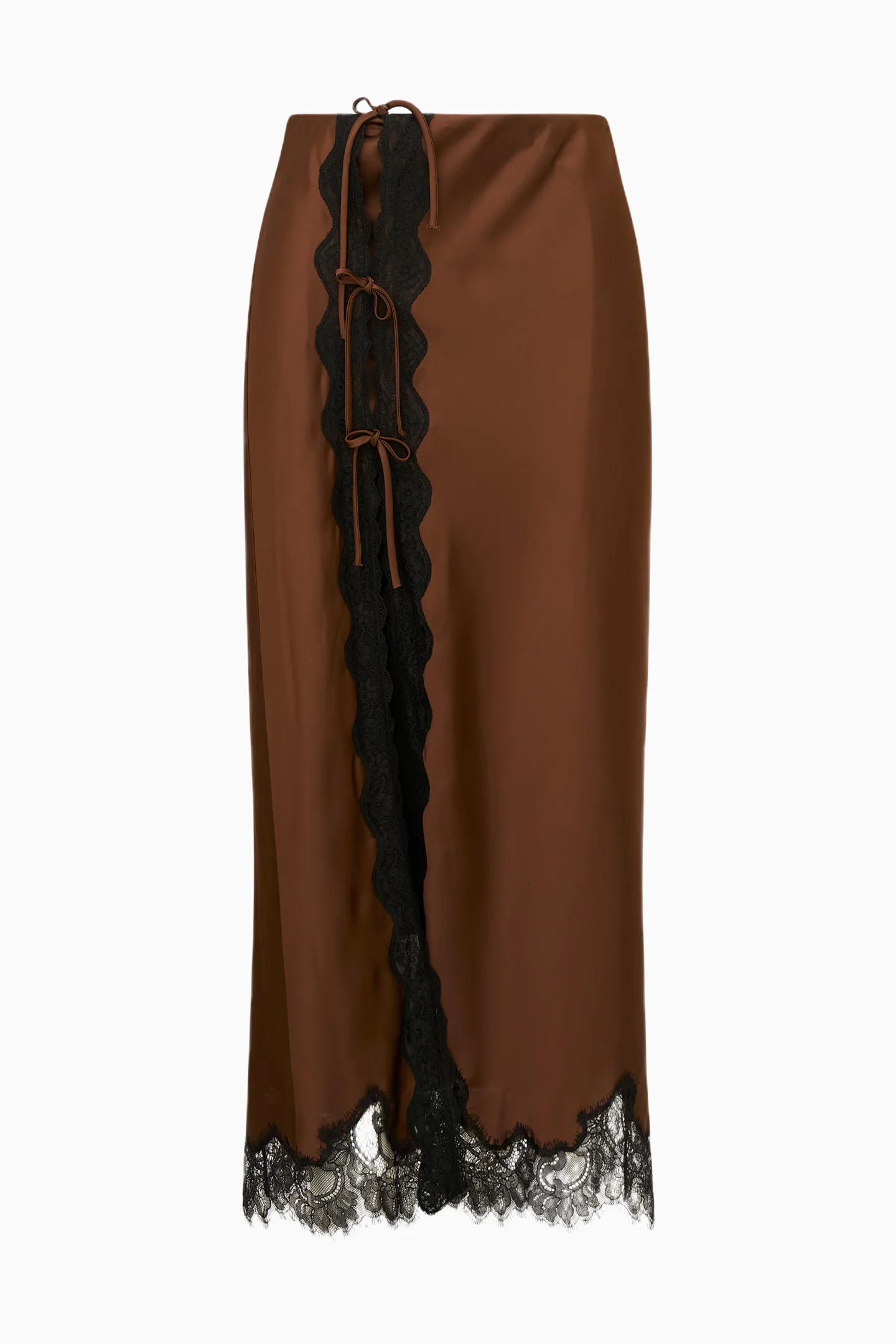 Calder Satin Midi Skirt - Image 5