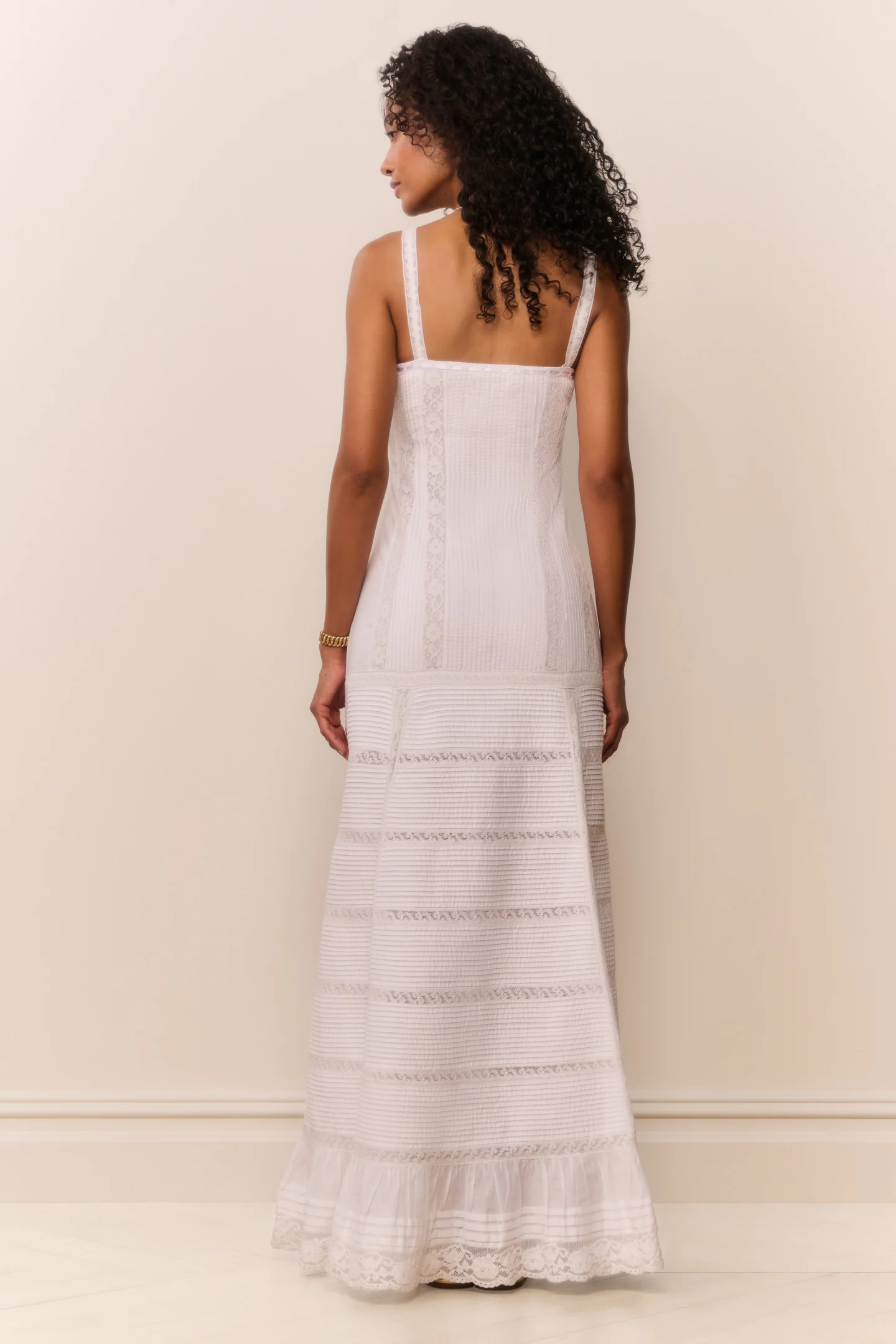 Calyx Cotton Victorian Maxi Dress - Image 5