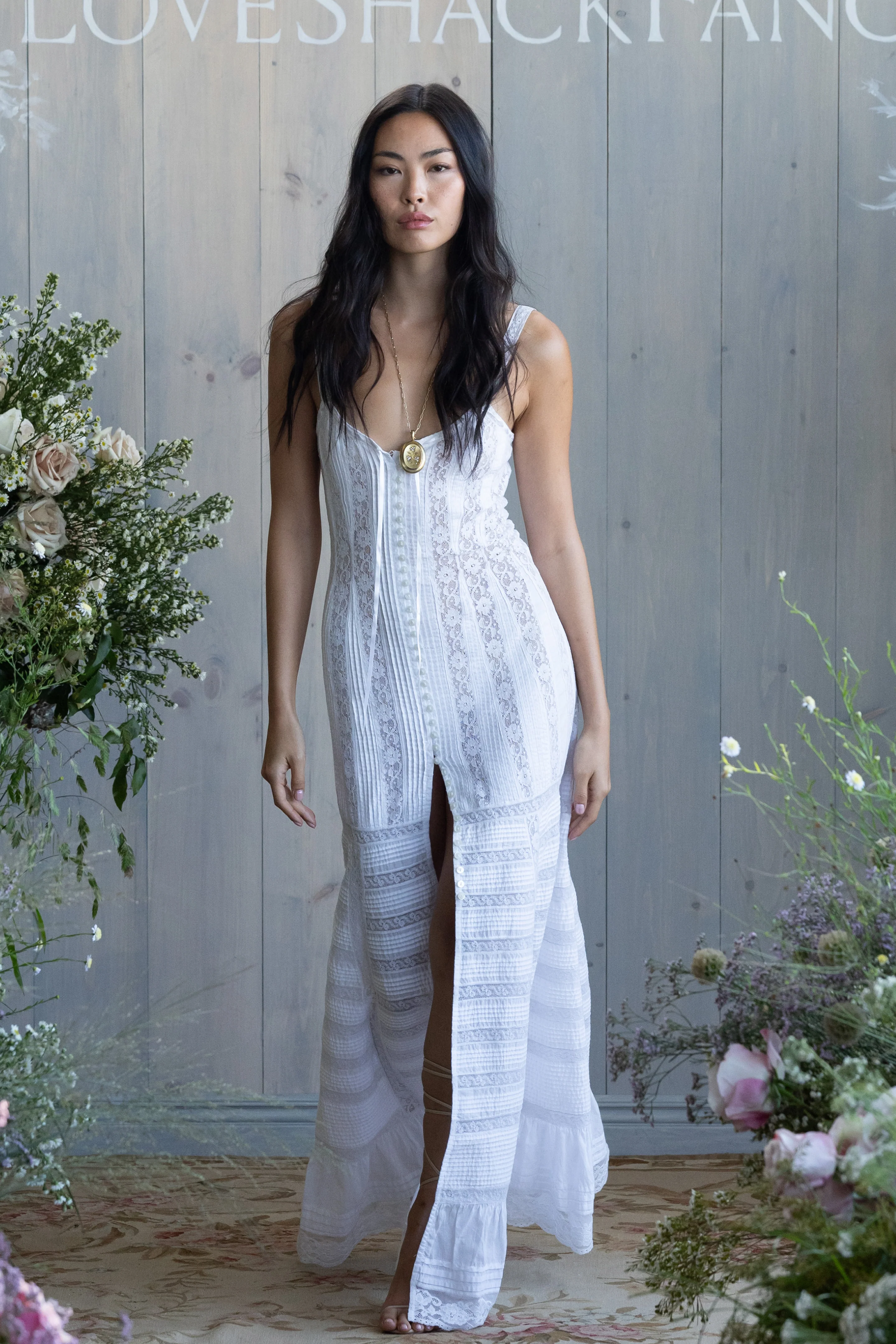 Calyx Cotton Victorian Maxi Dress - Image 6