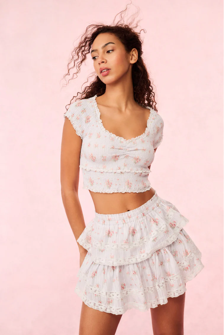 Cambron Cotton Floral Top - Image 2