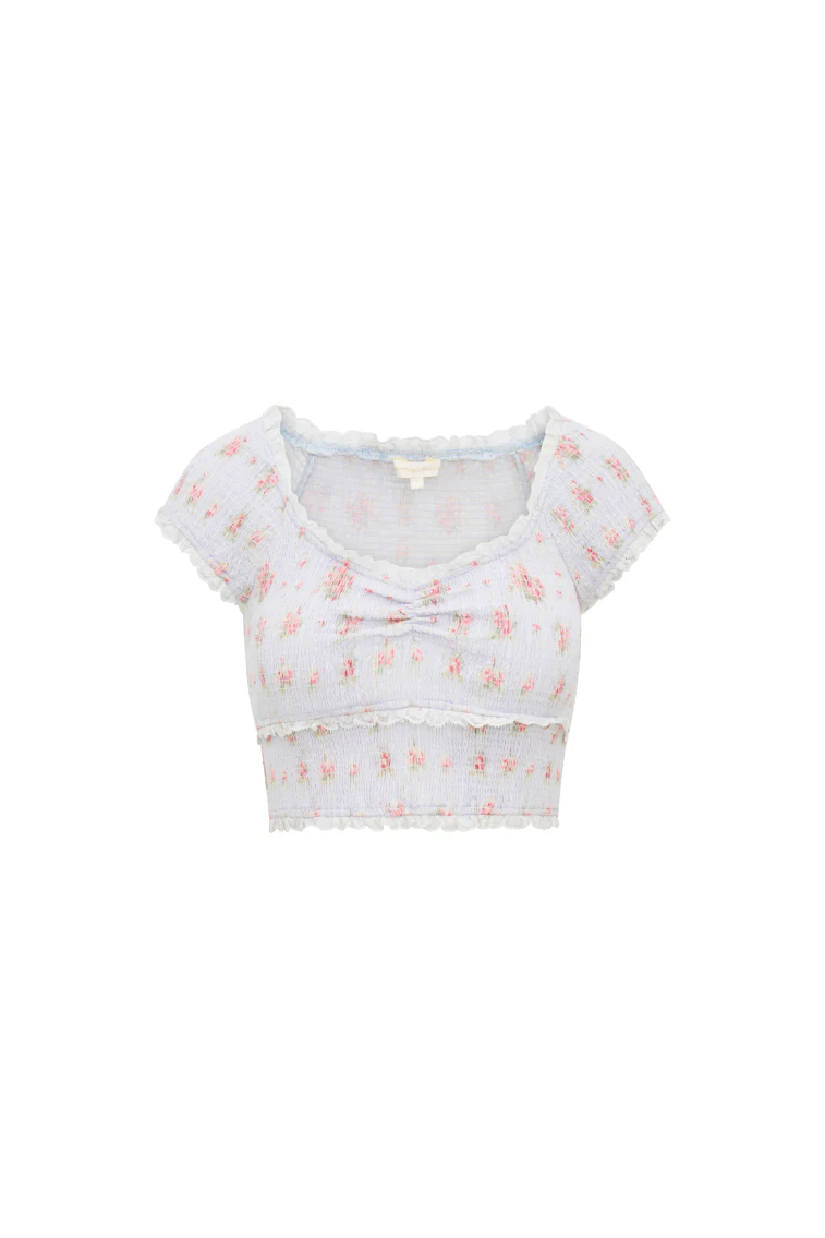 Cambron Cotton Floral Top - Image 6