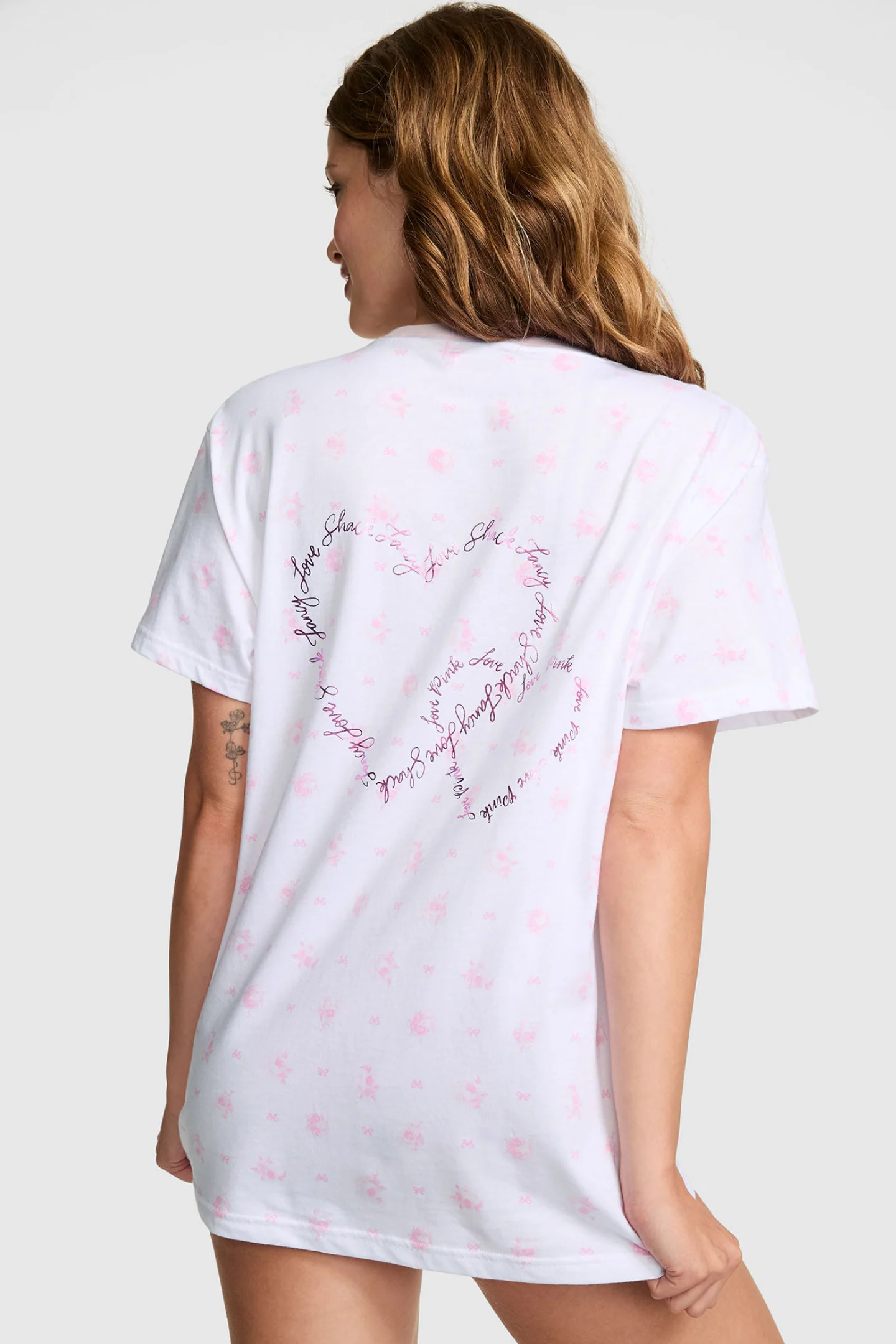 PINK x LoveShackFancy Campus Cotton Tee - Image 18