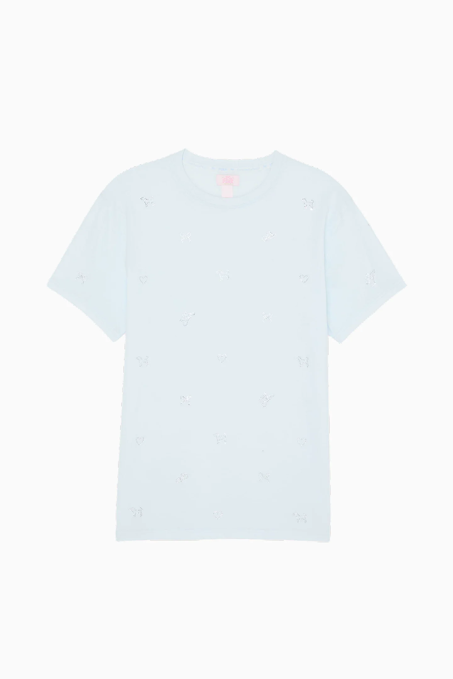 PINK x LoveShackFancy Campus Cotton Tee - Image 7