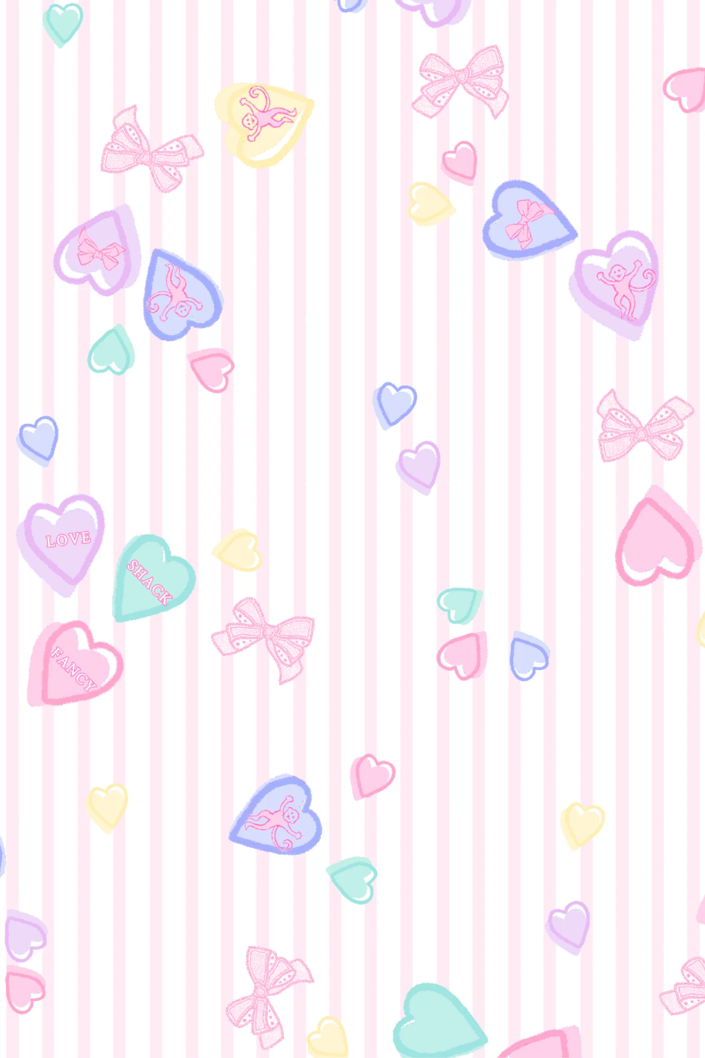 LoveShackFancy x Roller Rabbit Heart Stripe Blake Robe - Image 2