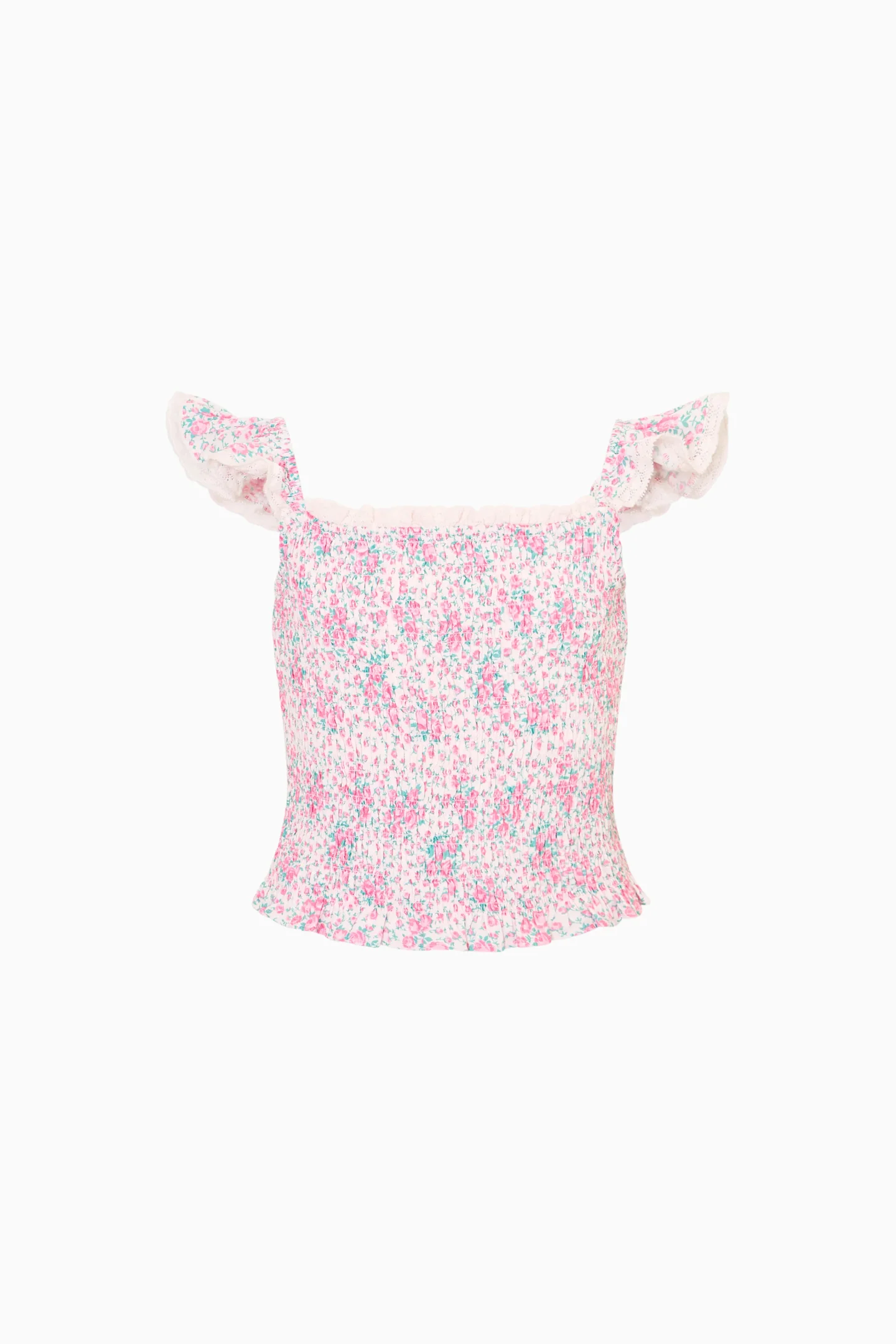 Little Girls Re-Edition Caspia Floral Top - Image 4
