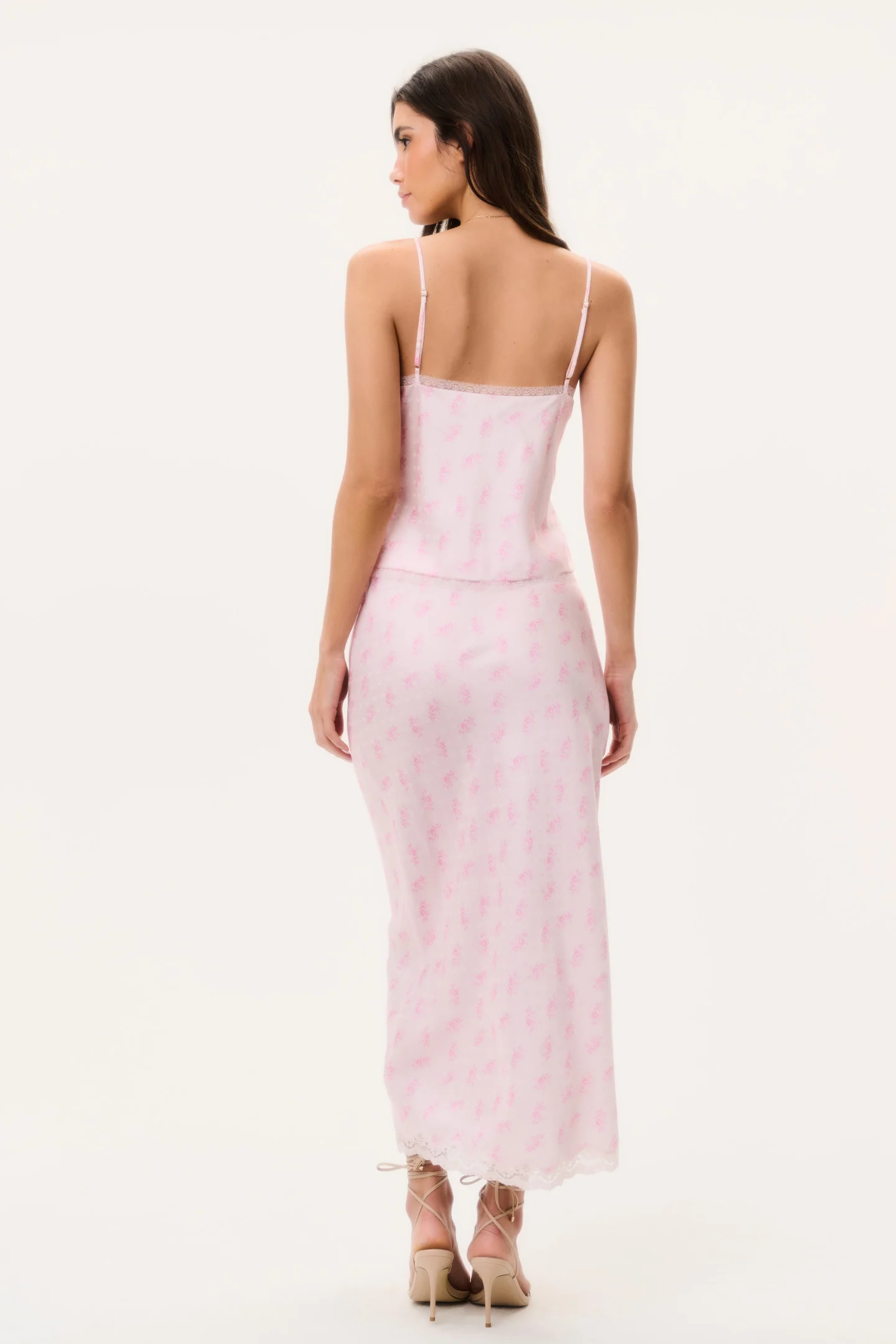 Castle Silk-Blend Floral Maxi Skirt - Image 5