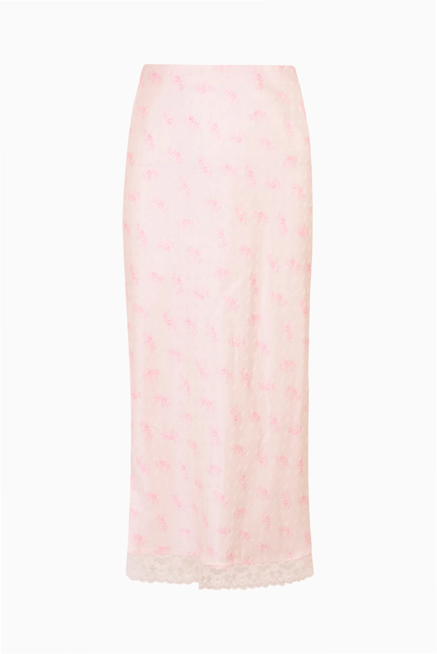 Castle Silk-Blend Floral Maxi Skirt - Image 6