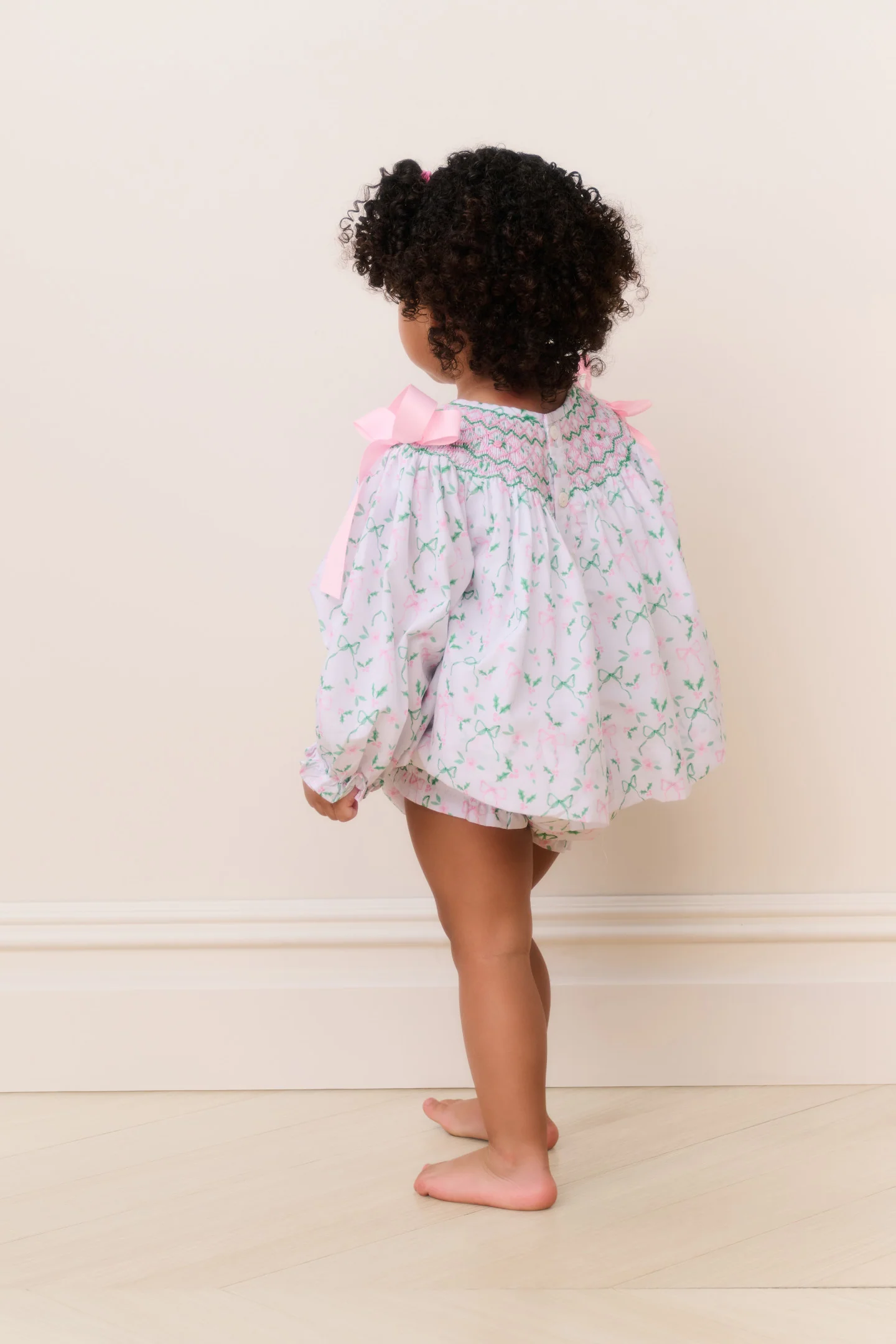 Cecil & Lou Baby Smocked Holiday Set - Image 3