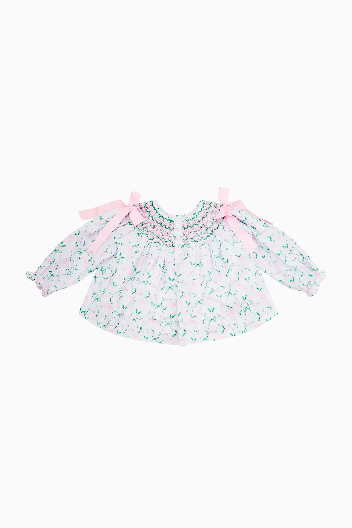 Cecil & Lou Baby Smocked Holiday Set - Image 4