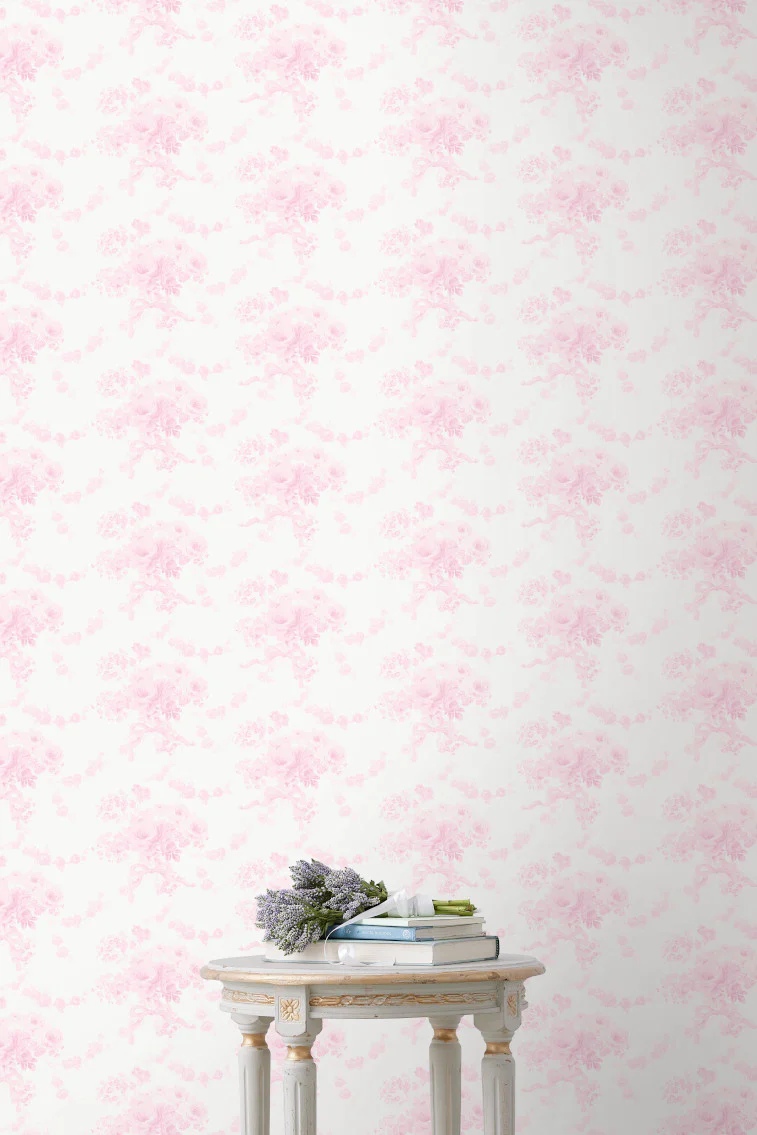 Pink Dream Peel & Stick Wallpaper - Image 3