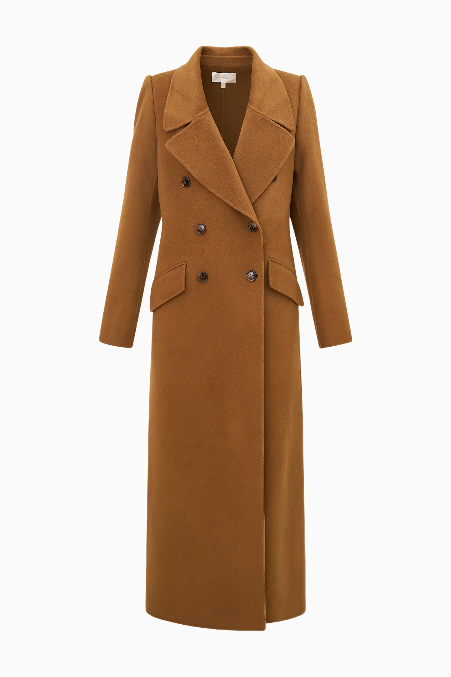 Char Faux Fur Collar Wool Coat - Image 3