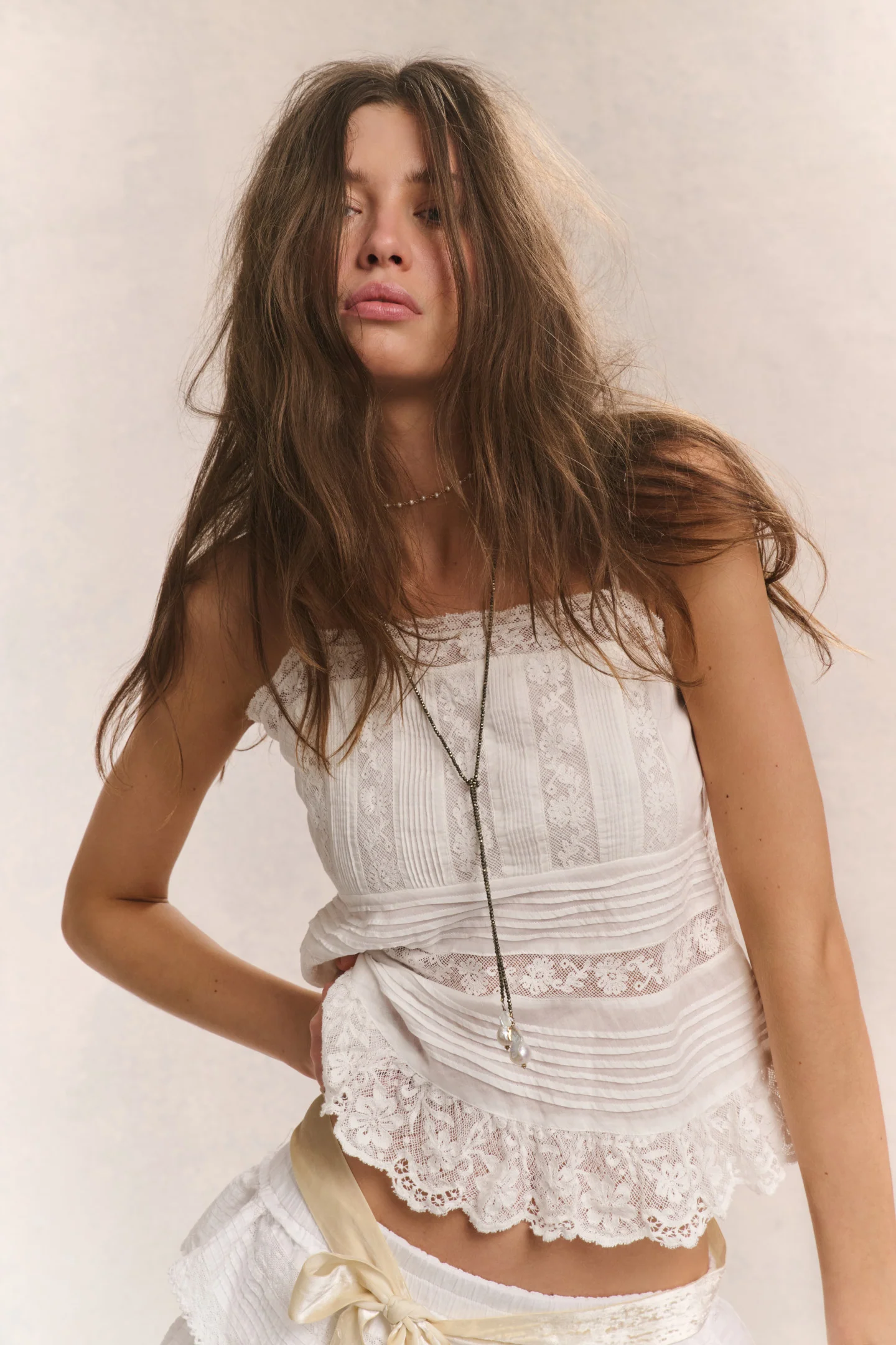 Charlieann Cotton Cami Top - Image 4