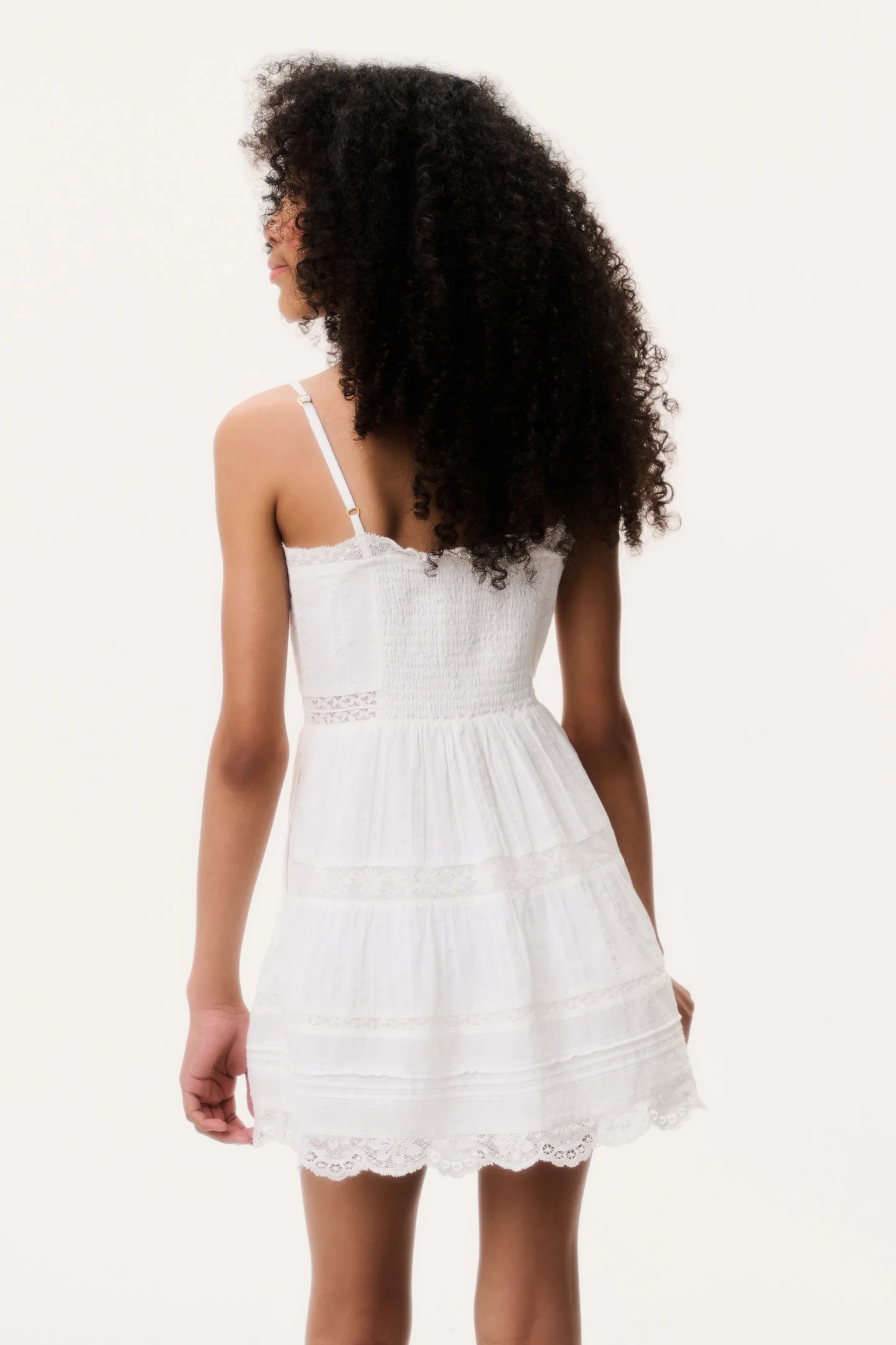 Tween Charlize Mini Dress - OPTIC WHITE - Image 2