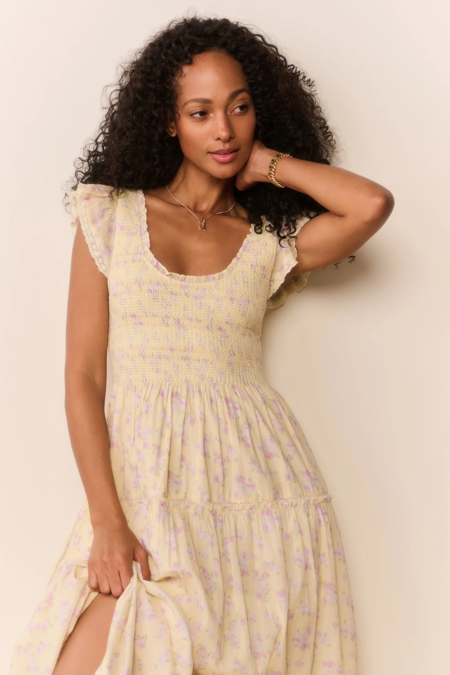 Chessie Blooming Floral Maxi Dress - Image 2