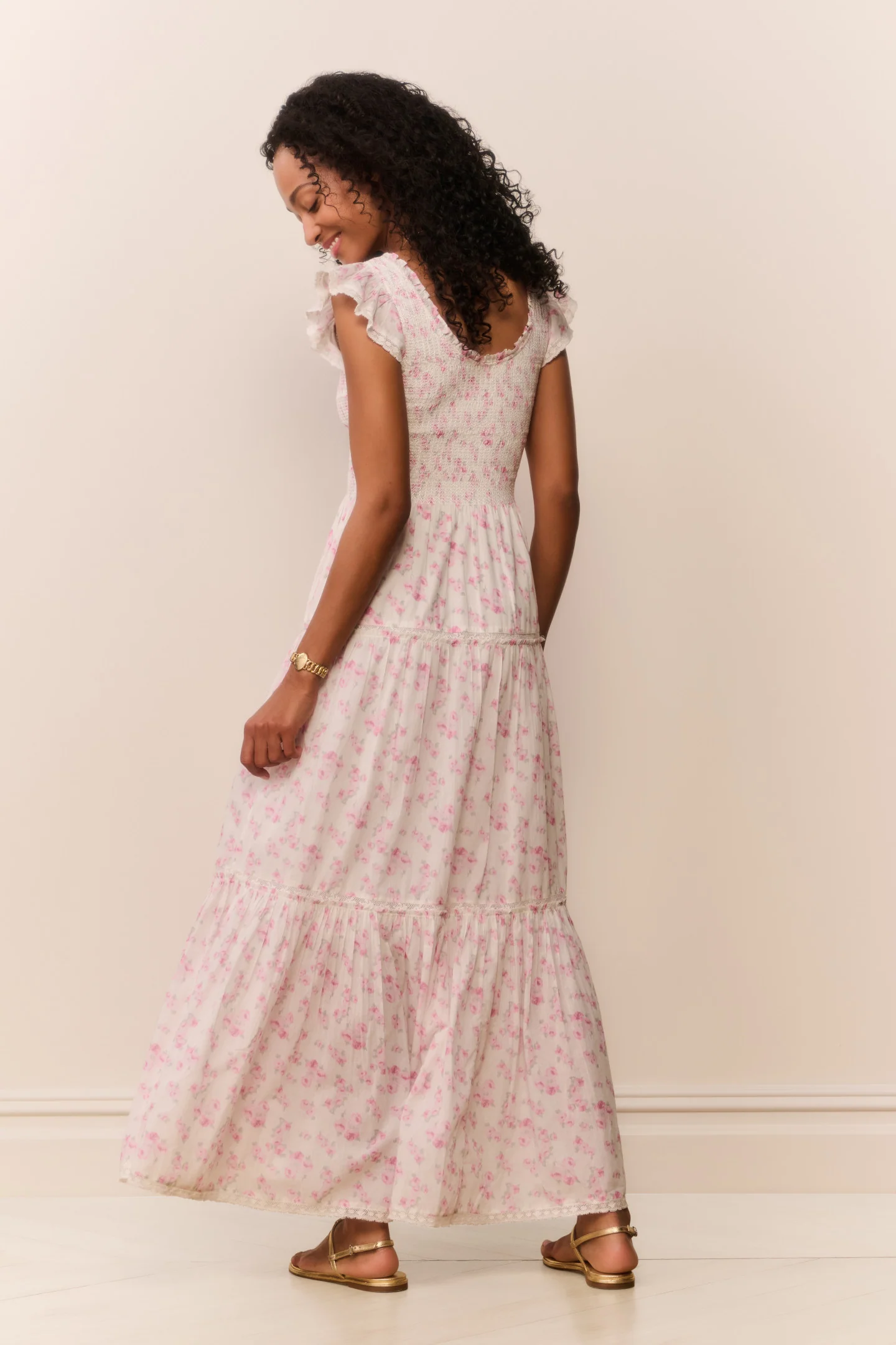 Chessie Blooming Floral Maxi Dress - Image 10