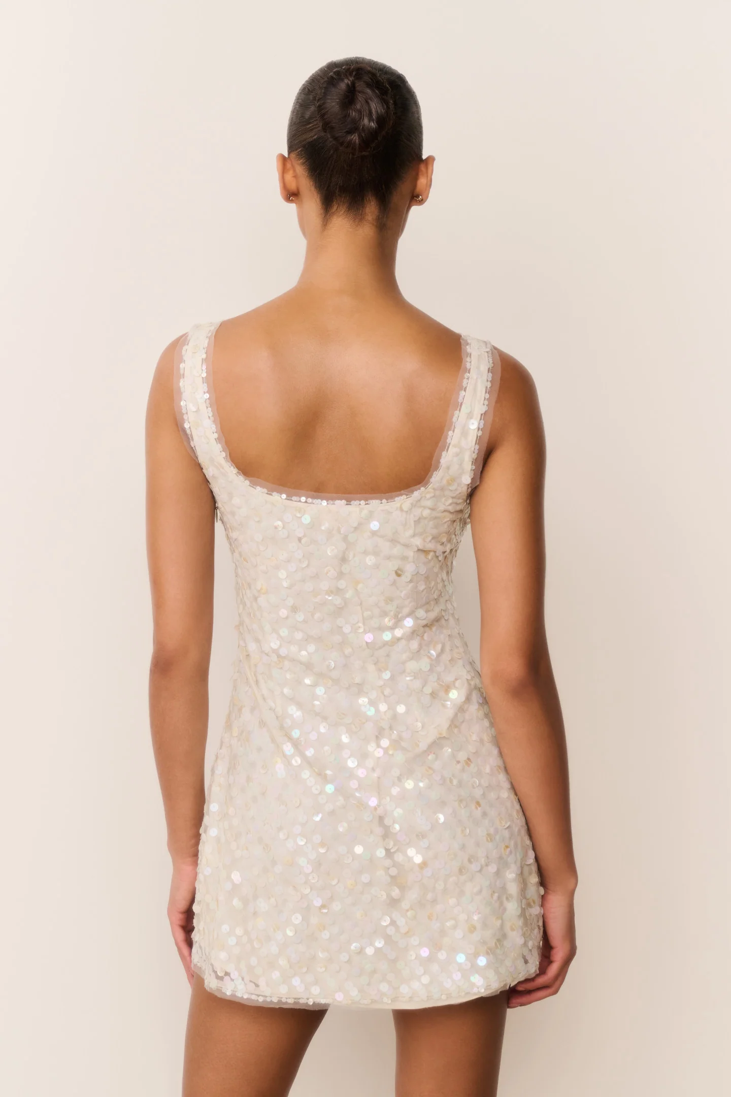 Ciris Shell Bead Mini Dress - Image 6