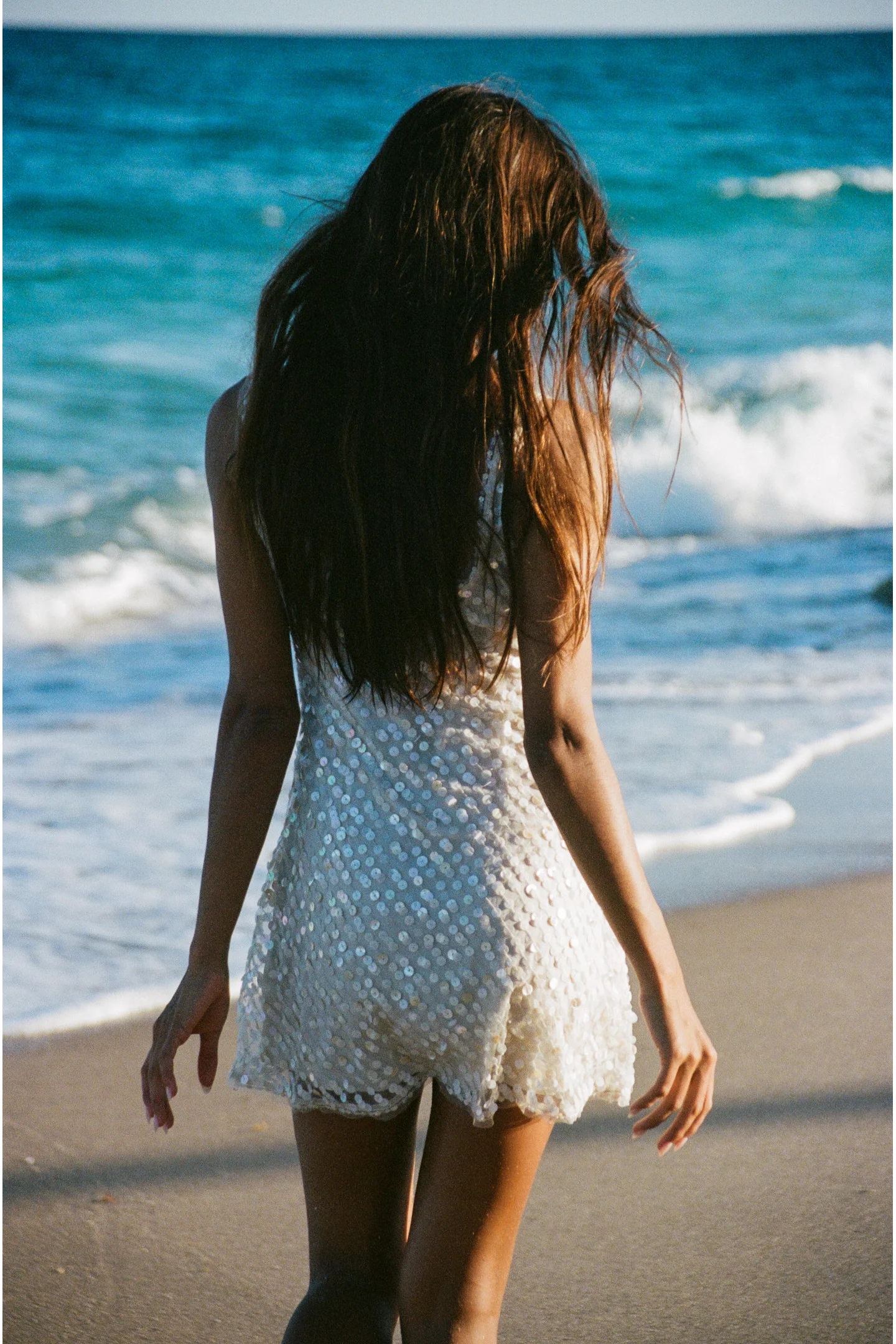 Ciris Shell Bead Mini Dress - Image 7