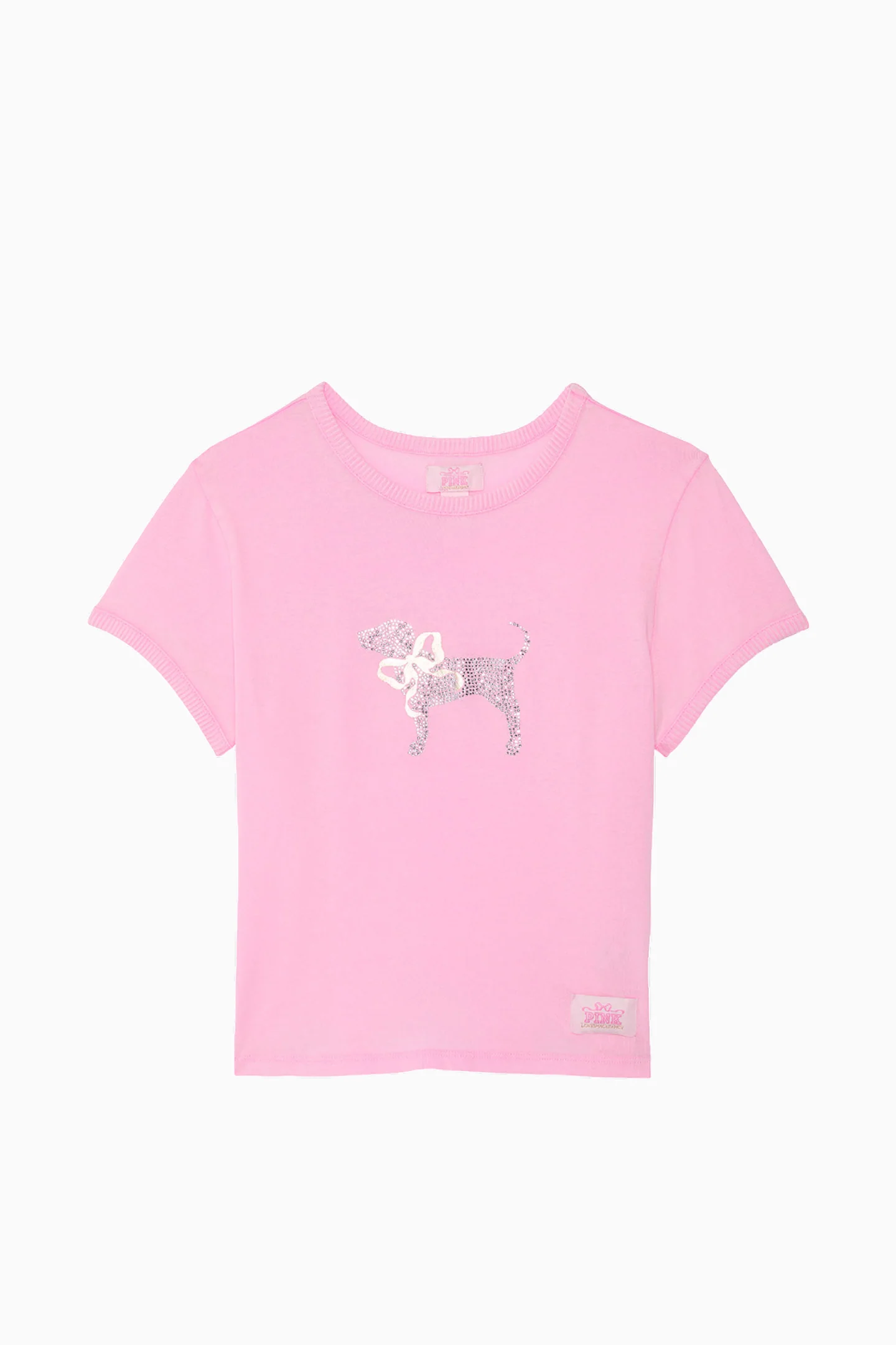 PINK x LoveShackFancy Cotton Baby Tee - Image 12