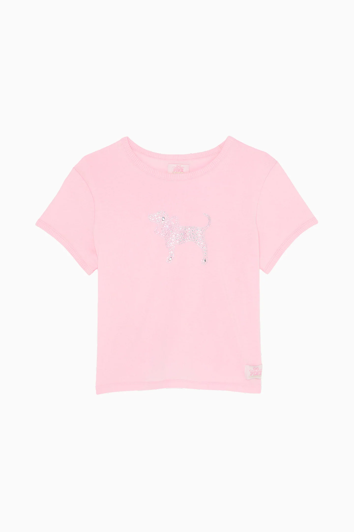 PINK x LoveShackFancy Cotton Baby Tee - Image 3