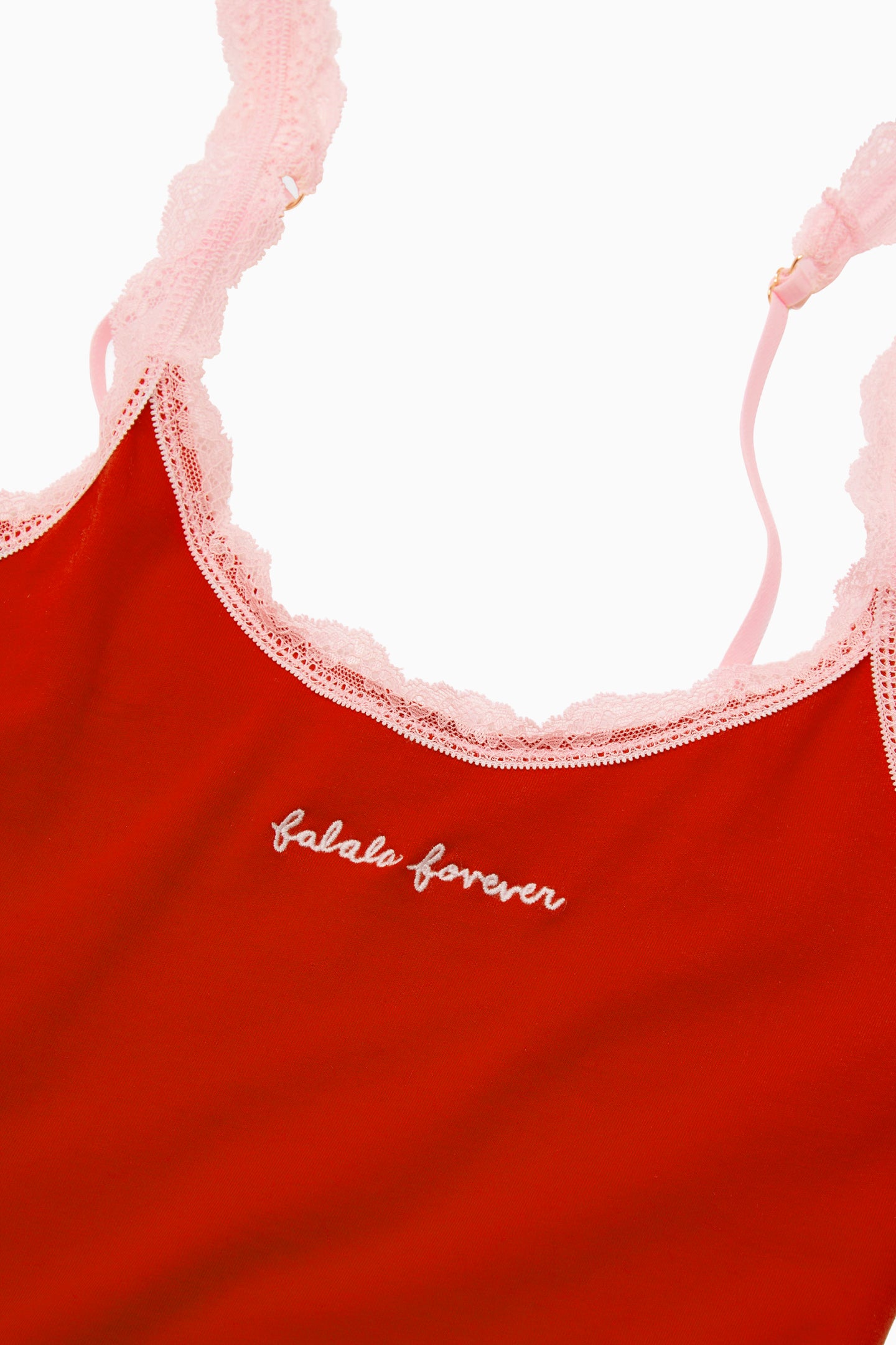 PINK x LoveShackFancy Cotton Cami - Image 6