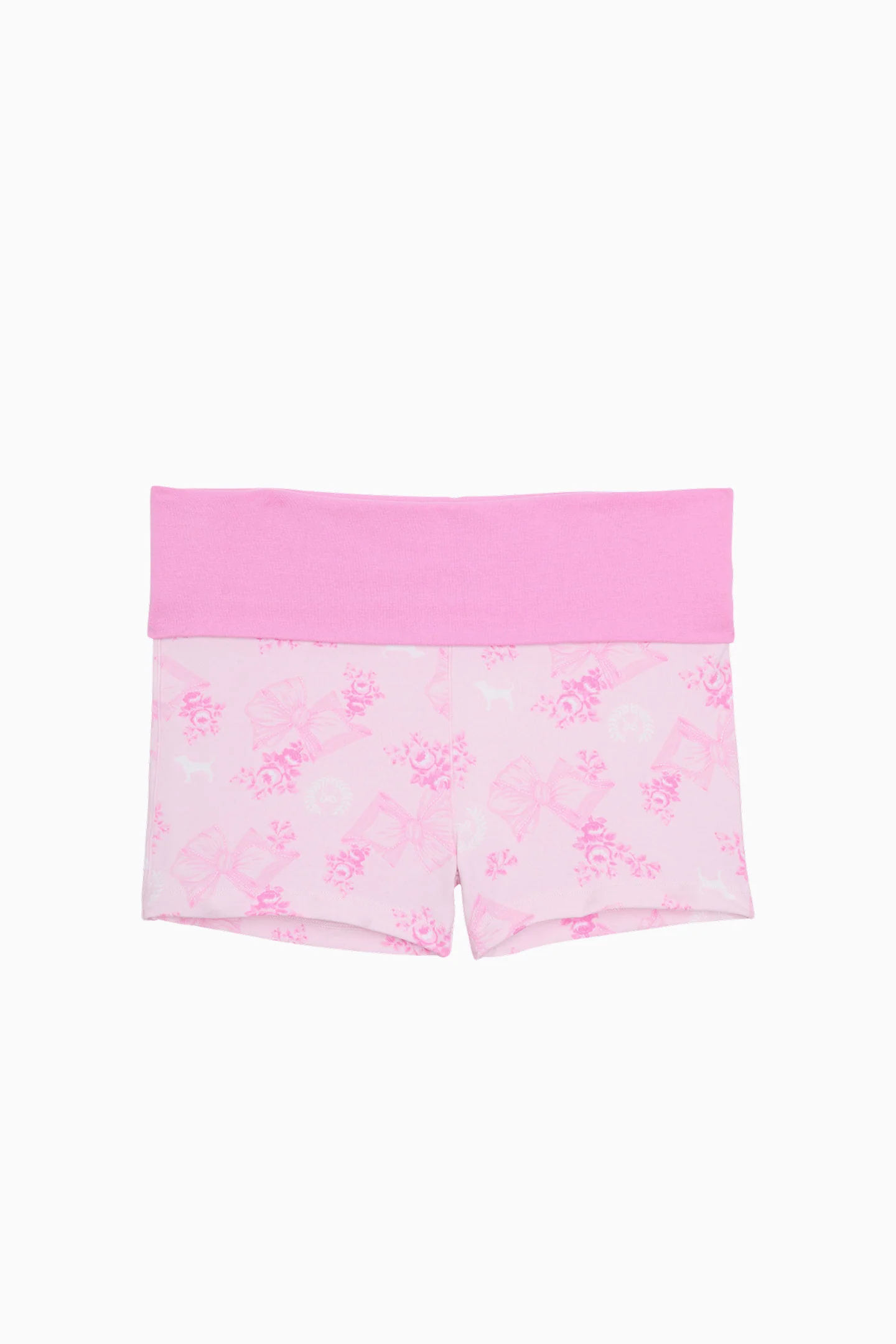 PINK x LoveShackFancy Cotton Foldover Micro Shorts - Image 13