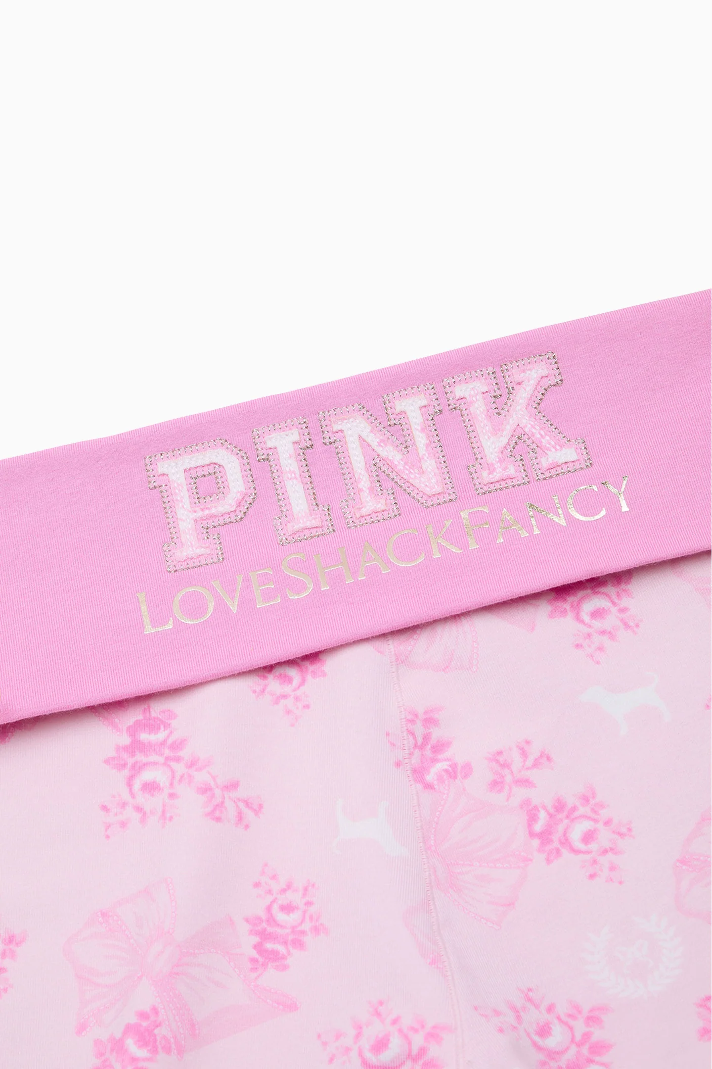 PINK x LoveShackFancy Cotton Foldover Micro Shorts - Image 15