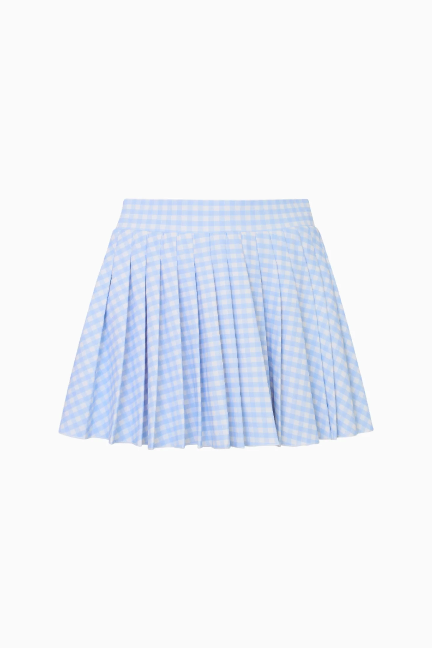 Dancia Gingham Print Active Skort - Image 5