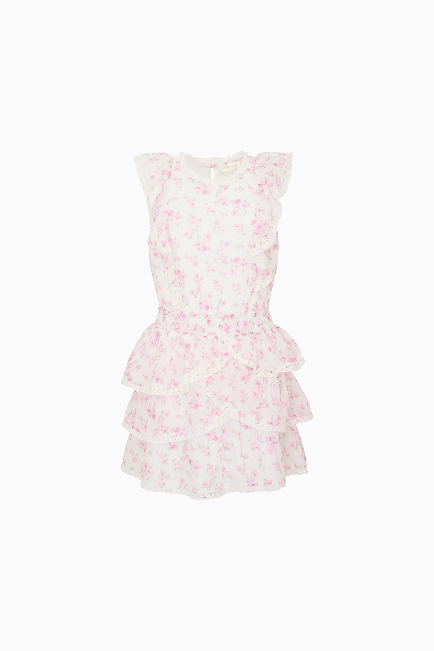 Little Girls Blooming Floral Decker Dress - Image 4