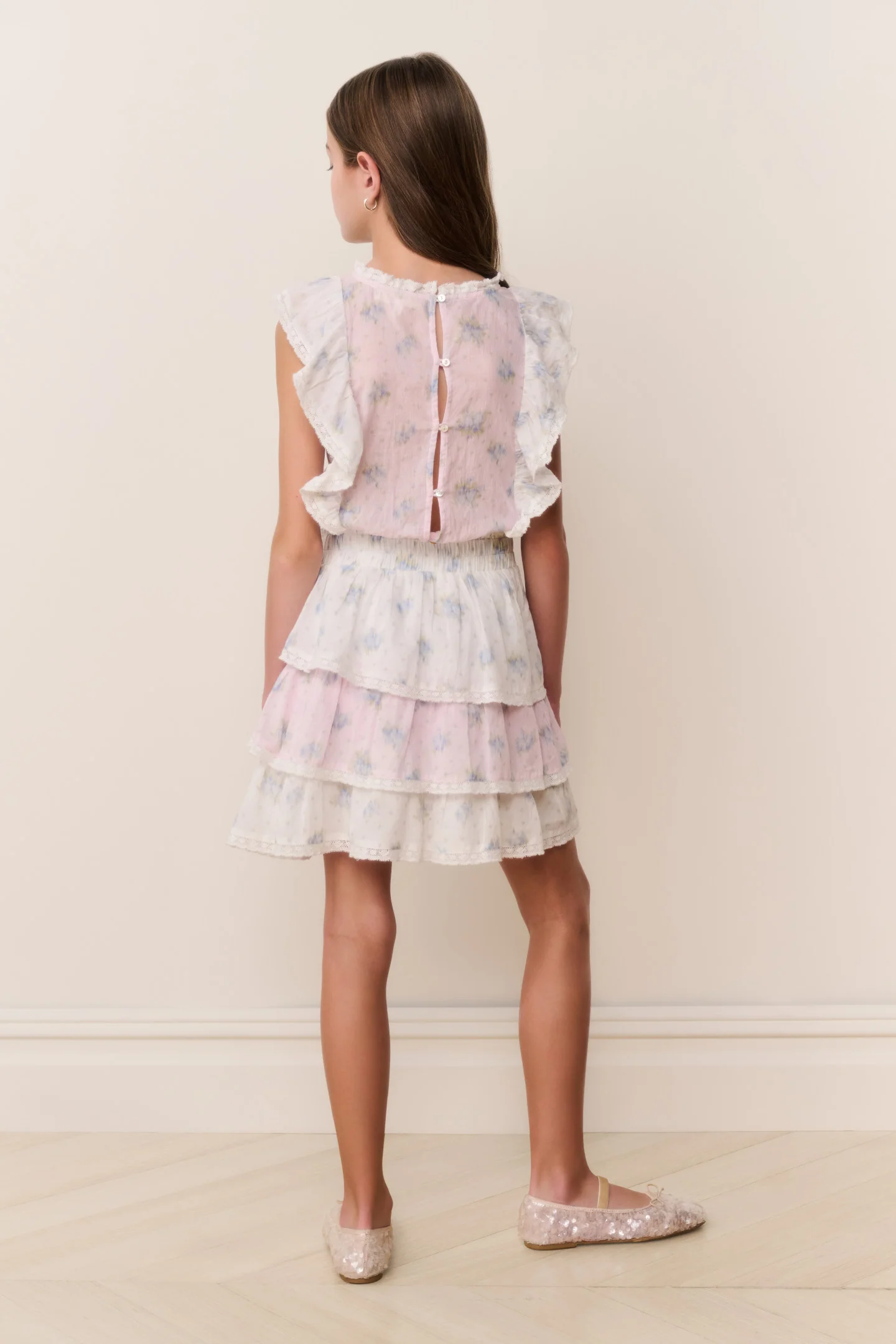 Tween Decker Mixed Print Dress - Image 4