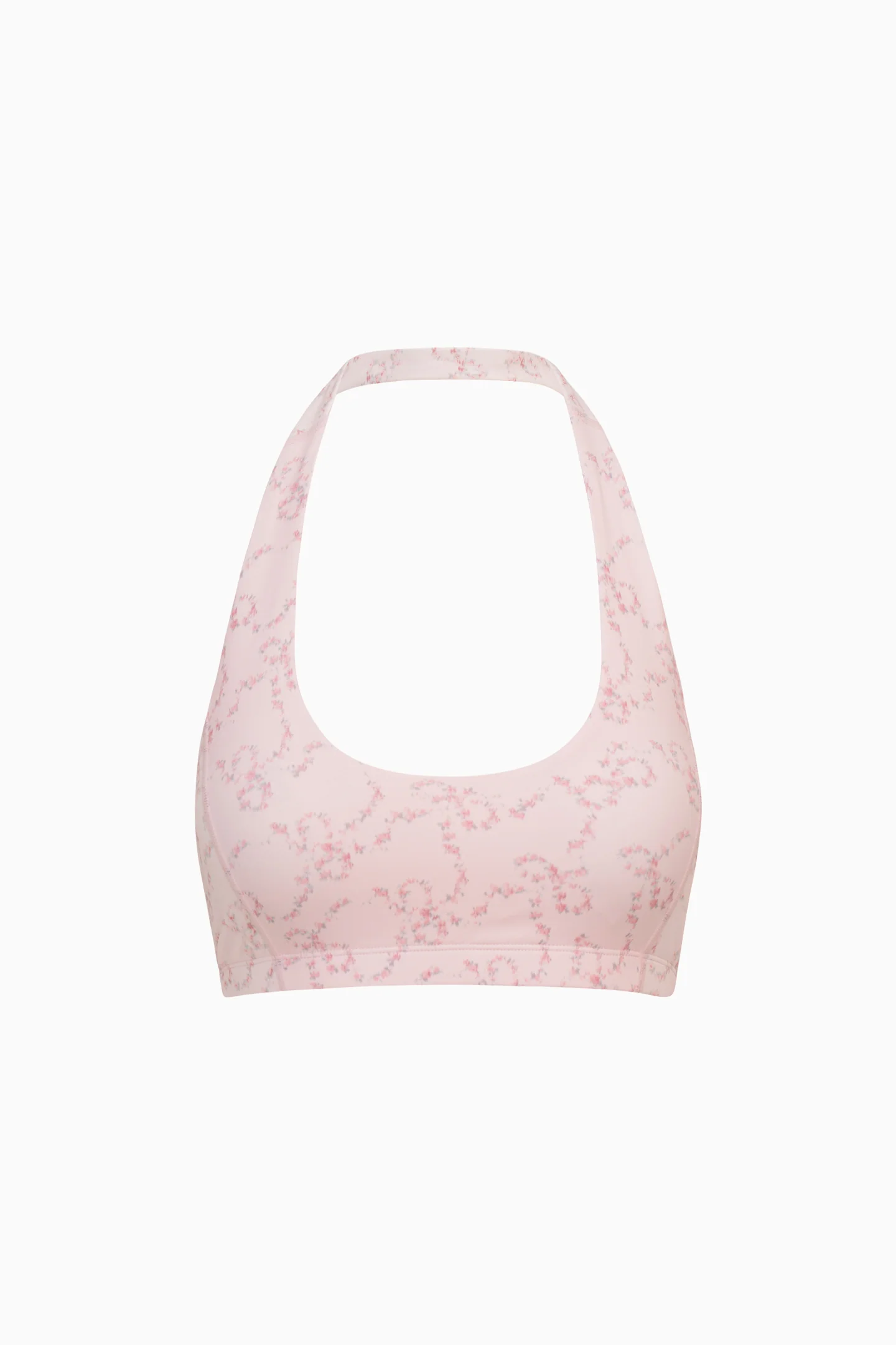 Dierdra Floral Bow Print Active Bra - Image 6