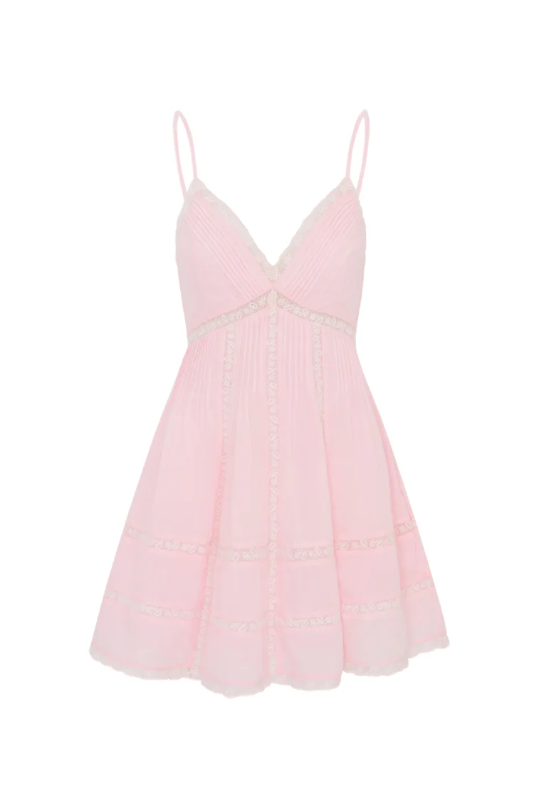 Docila Heritage Cotton Mini Dress - Image 11