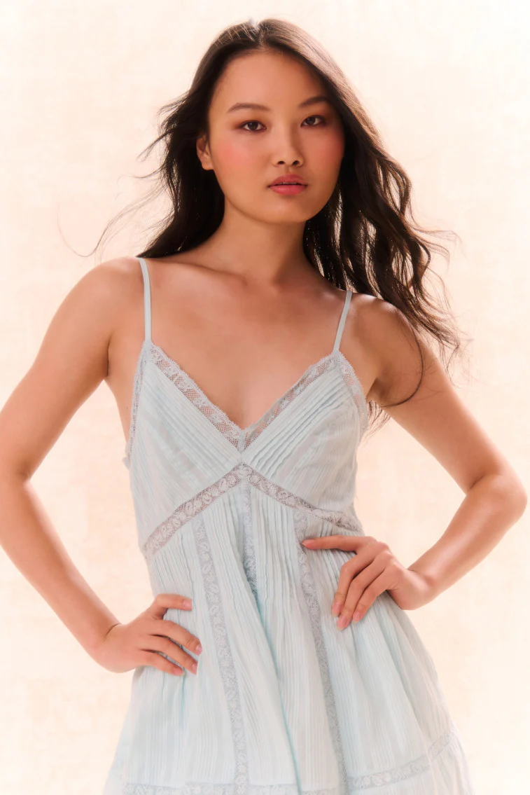 Docila Upcycled Cotton Mini Dress - Image 19