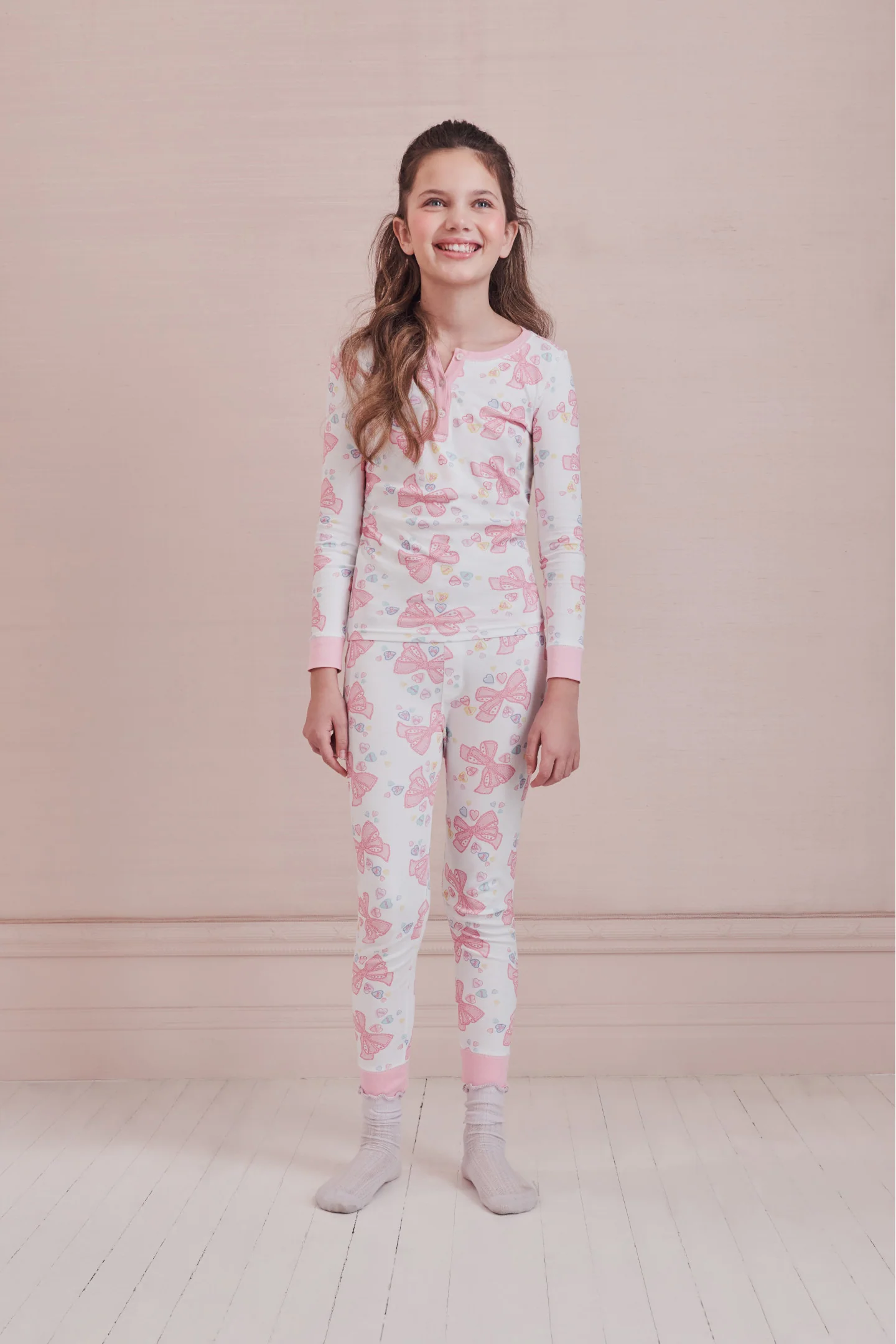 LoveShackFancy x Roller Rabbit Doily Beux Kids Pajama - Image 5