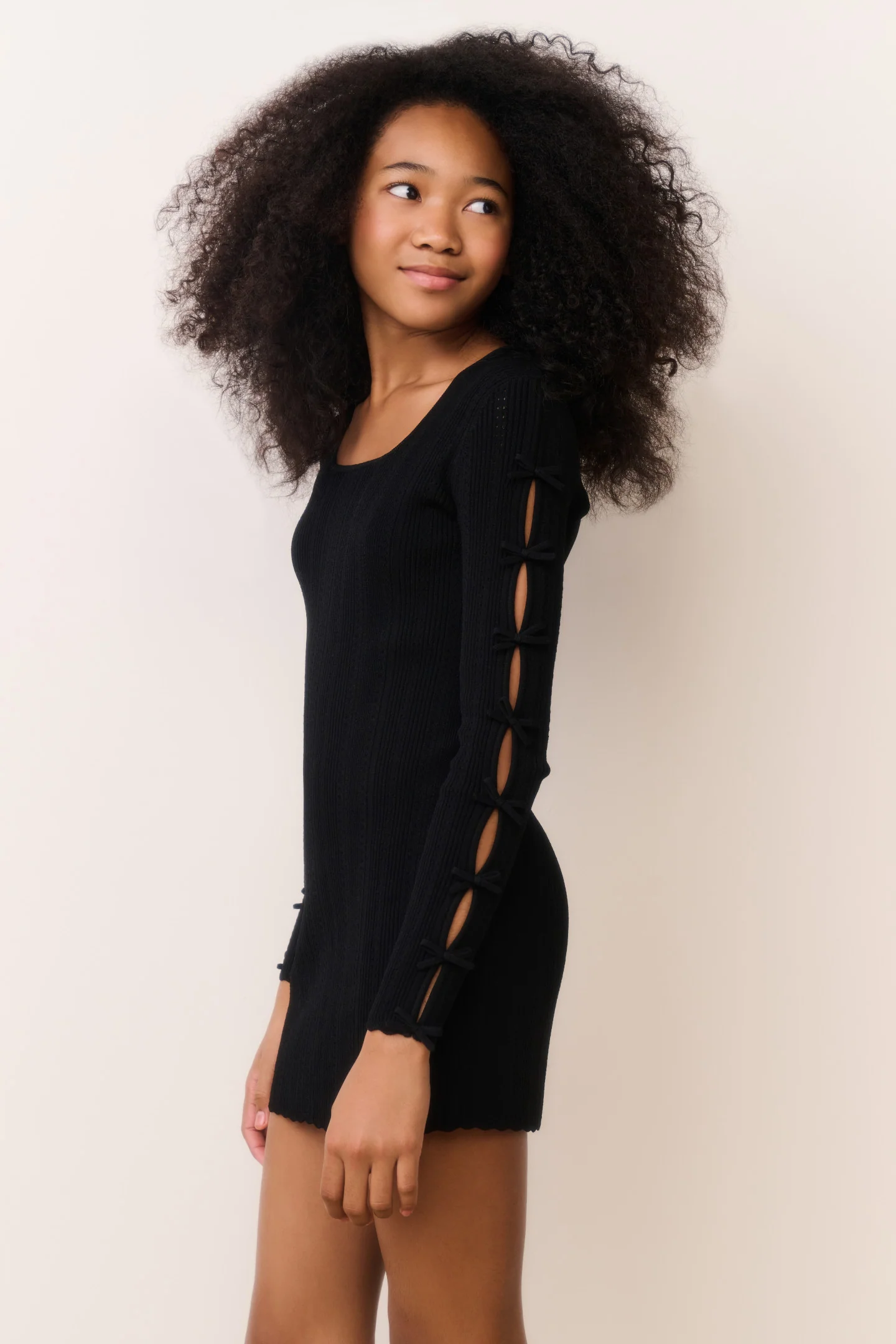 Tween Dorinda Knit Mini Dress - Image 3