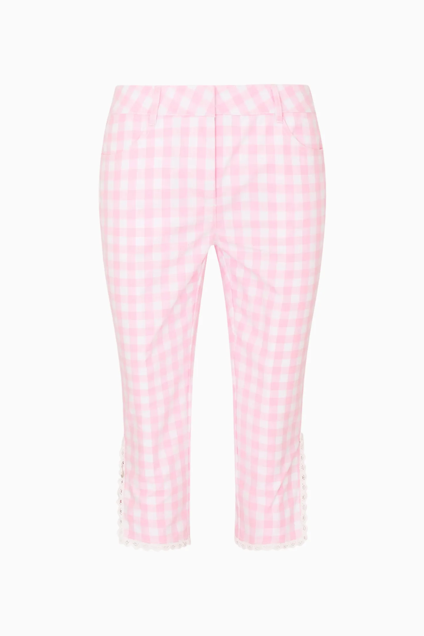 Elarose Gingham Capri Pant - Image 5