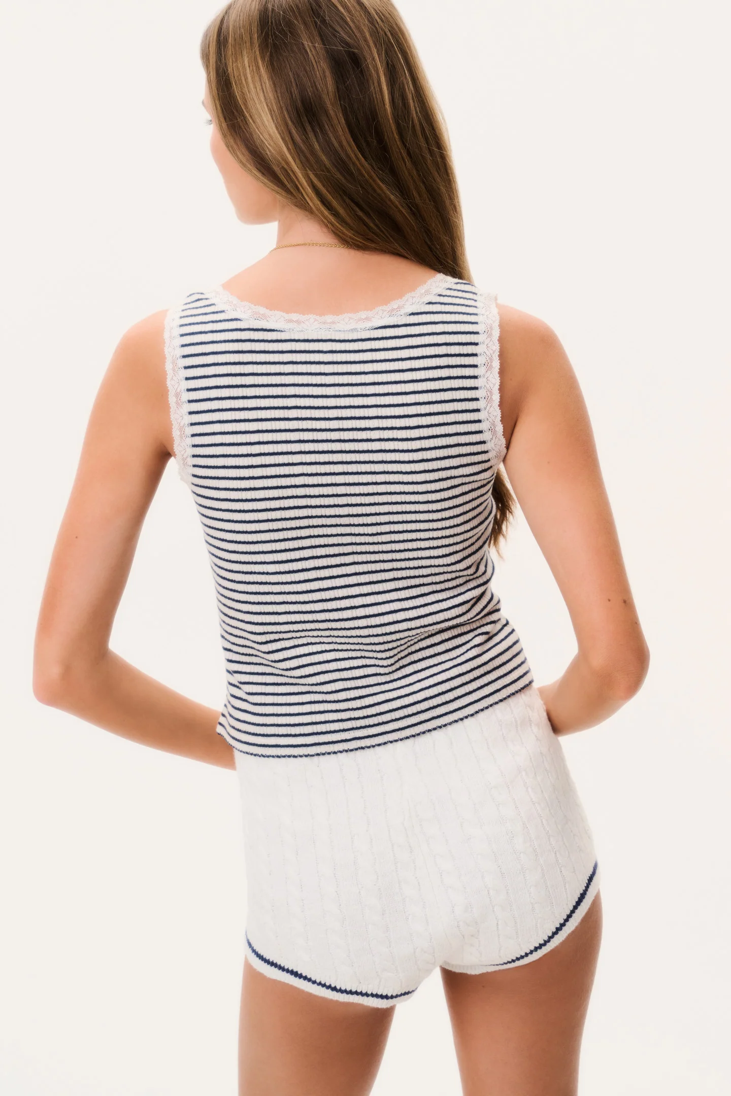Elenabell Cotton Lace-Trimmed Tank - Image 5