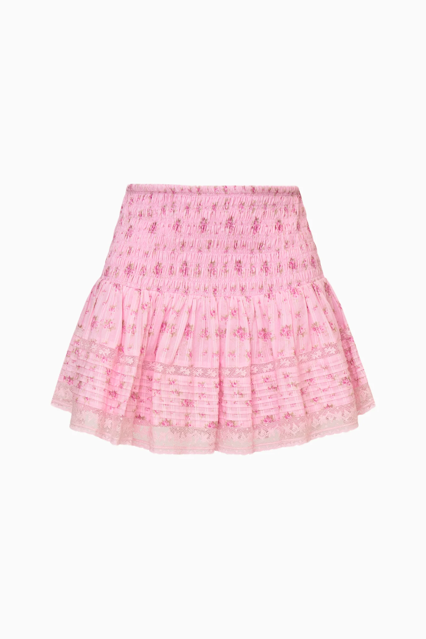 Elin Floral Cotton Voile Skirt - Image 6