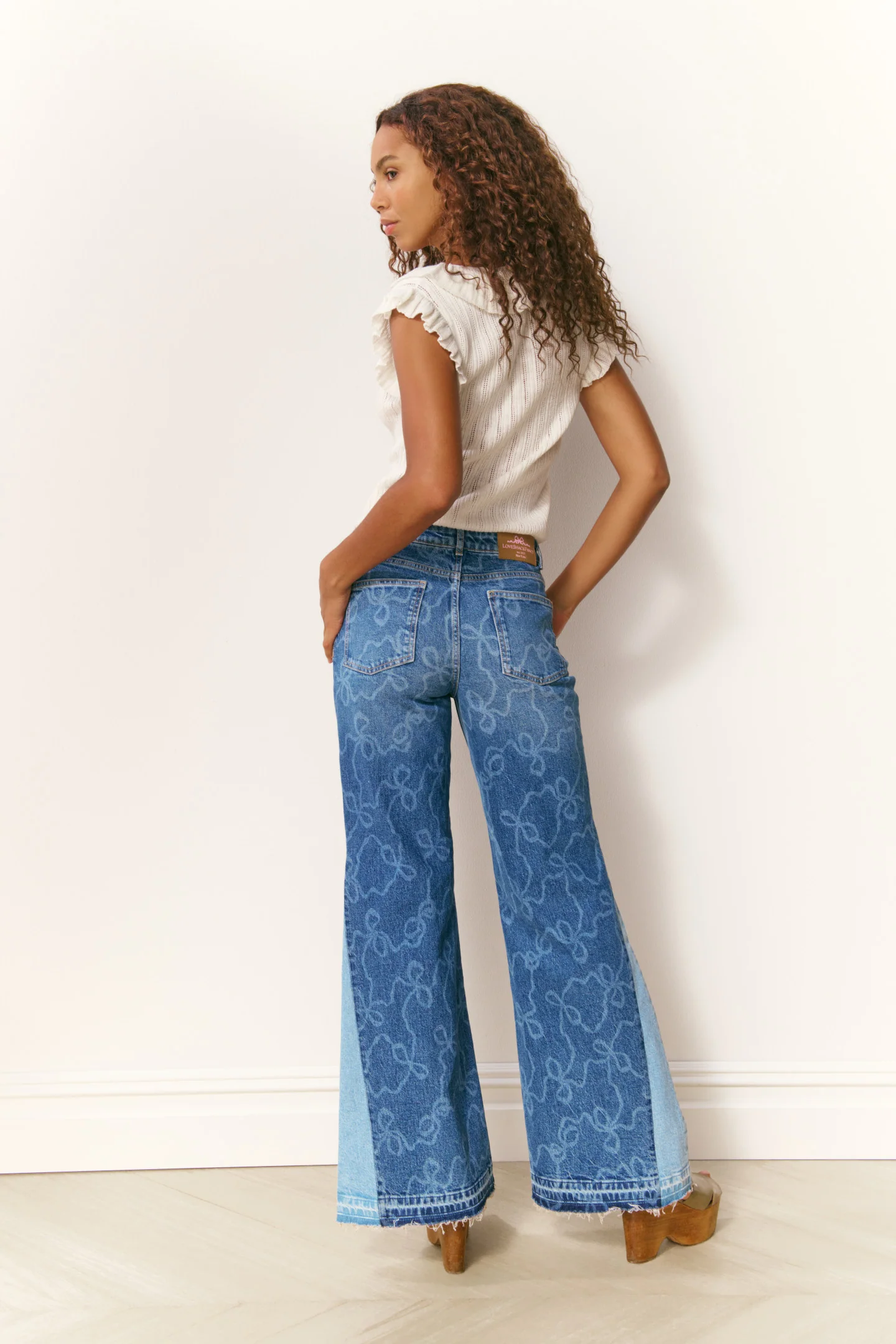 Elizabelle Pointelle Knit Top - Image 5