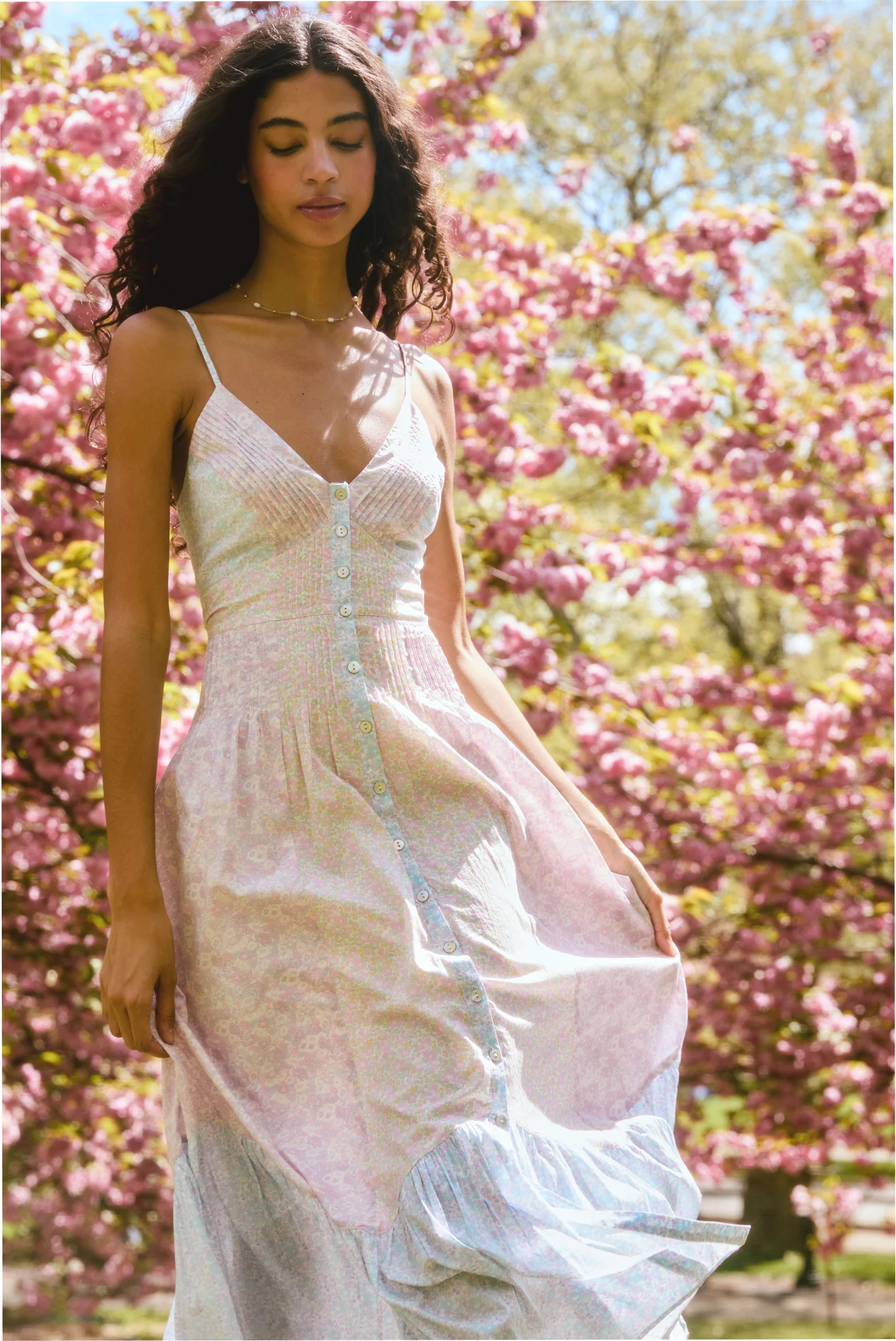 Made With Liberty Fabrics Esilda Maxi Dress - Image 2